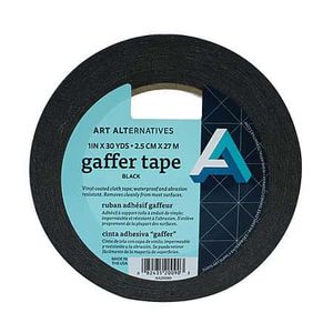 Ruban adhésif gaffeur (vinyle)Art alternatives NOIR 1po.x 90pi