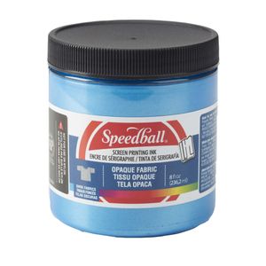 Image du produit Encre à sérigraphie Speedball pour Tissus 250ml Bleu topaz opaque