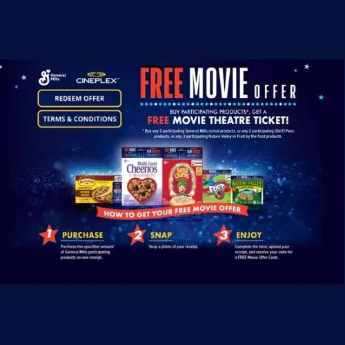 Free General Mills Movie Offer