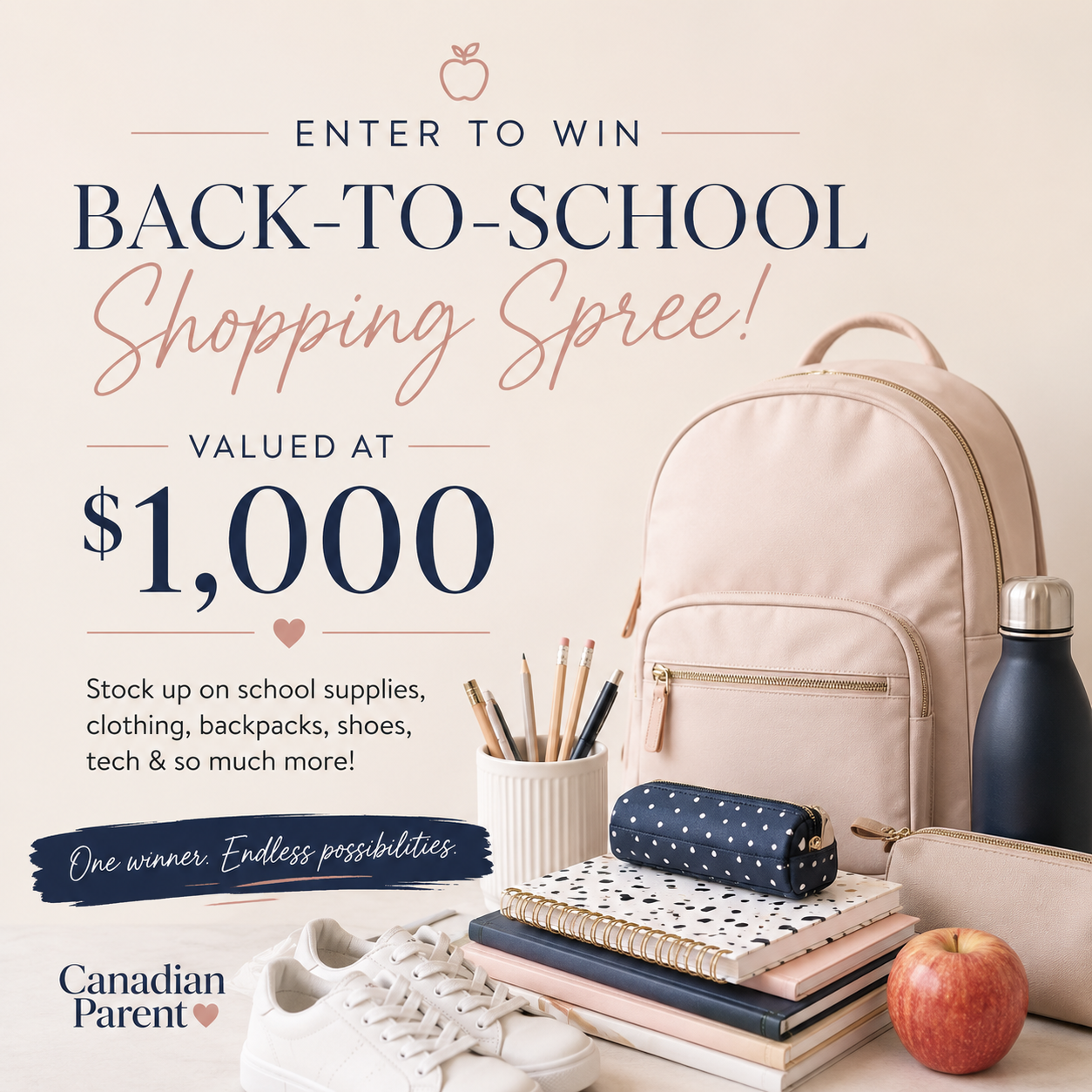 Back to school giveaway canada