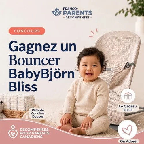 Concours transat BabyBjörn Bouncer Bliss