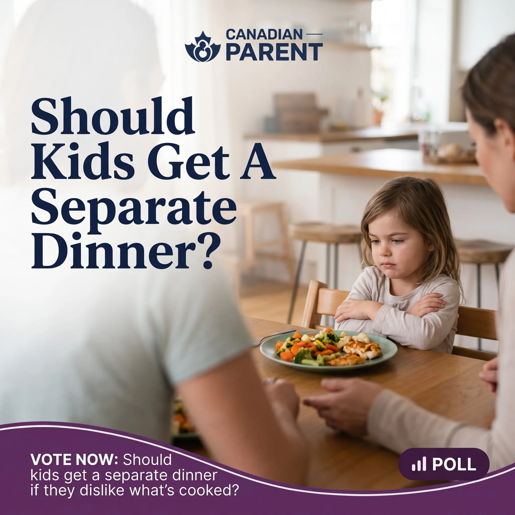 Should kids get a separate dinner