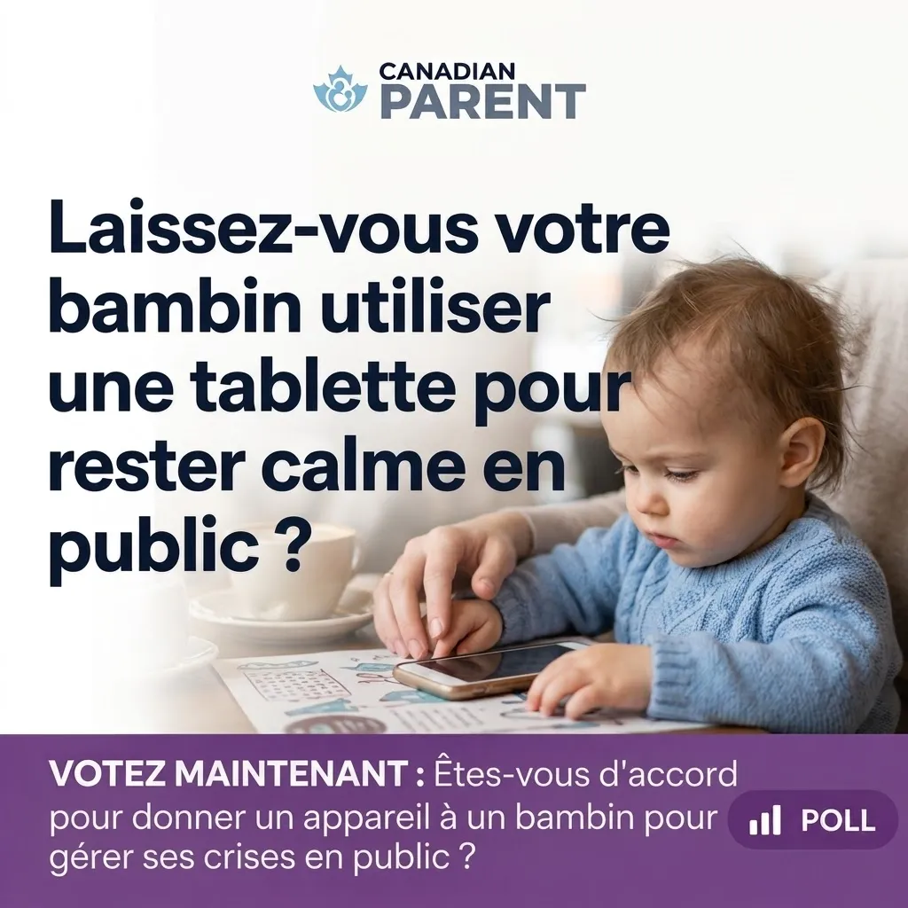 Temps d'écran pour tout-petit