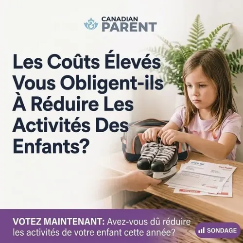 coût des activités parascolaires Canada