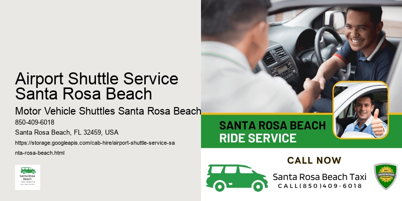 Airport Shuttle Service Santa Rosa Beach