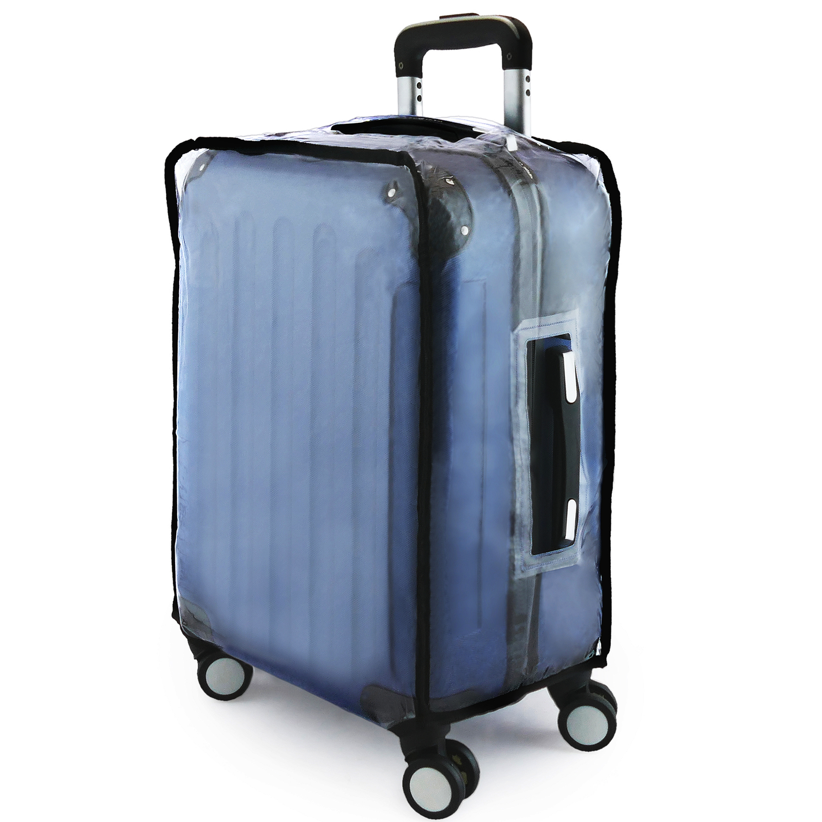 Funda Maleta Equipaje Maleta Trolley Transparente para Ruedas (24 Pulgadas)  Wdftyju