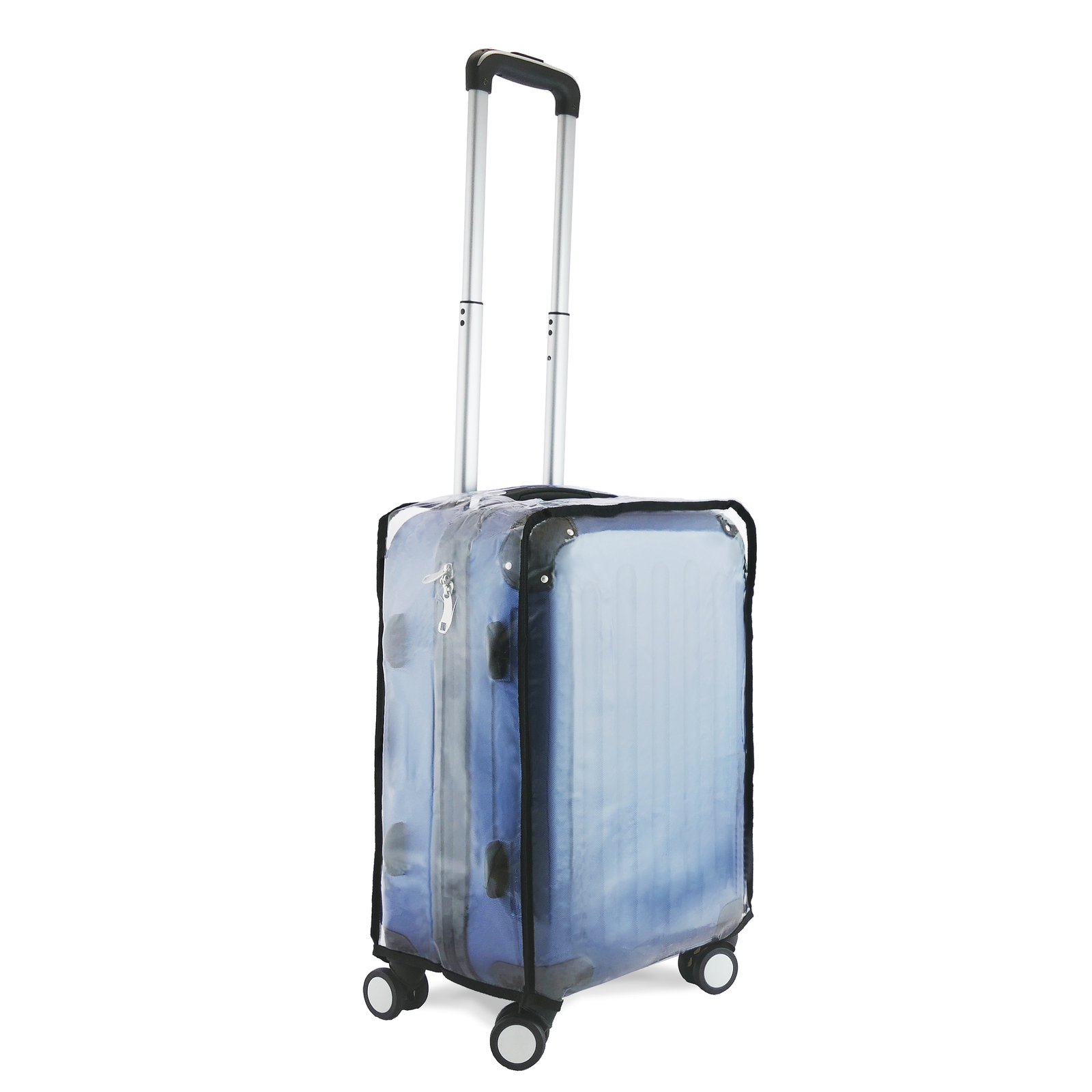 Funda Maleta Equipaje Maleta Trolley Transparente para Ruedas (24 Pulgadas)  Wdftyju