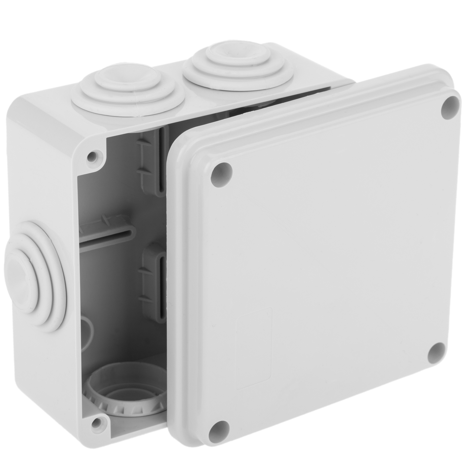 Waterproof box with square surface IP56 100x100x45mm - Cablematic