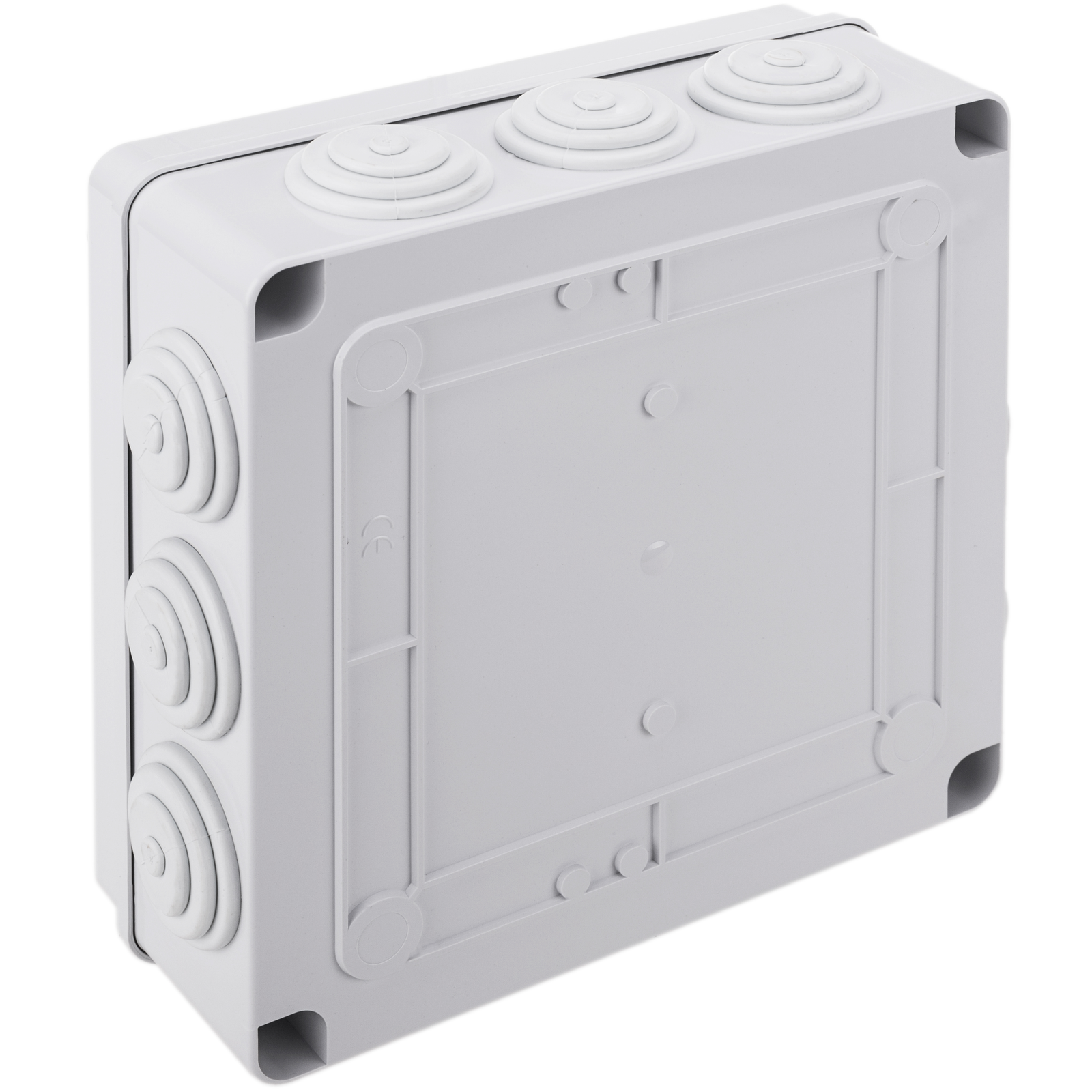 Watertight box in rectangular surface IP65 200x200x100mm - Cablematic