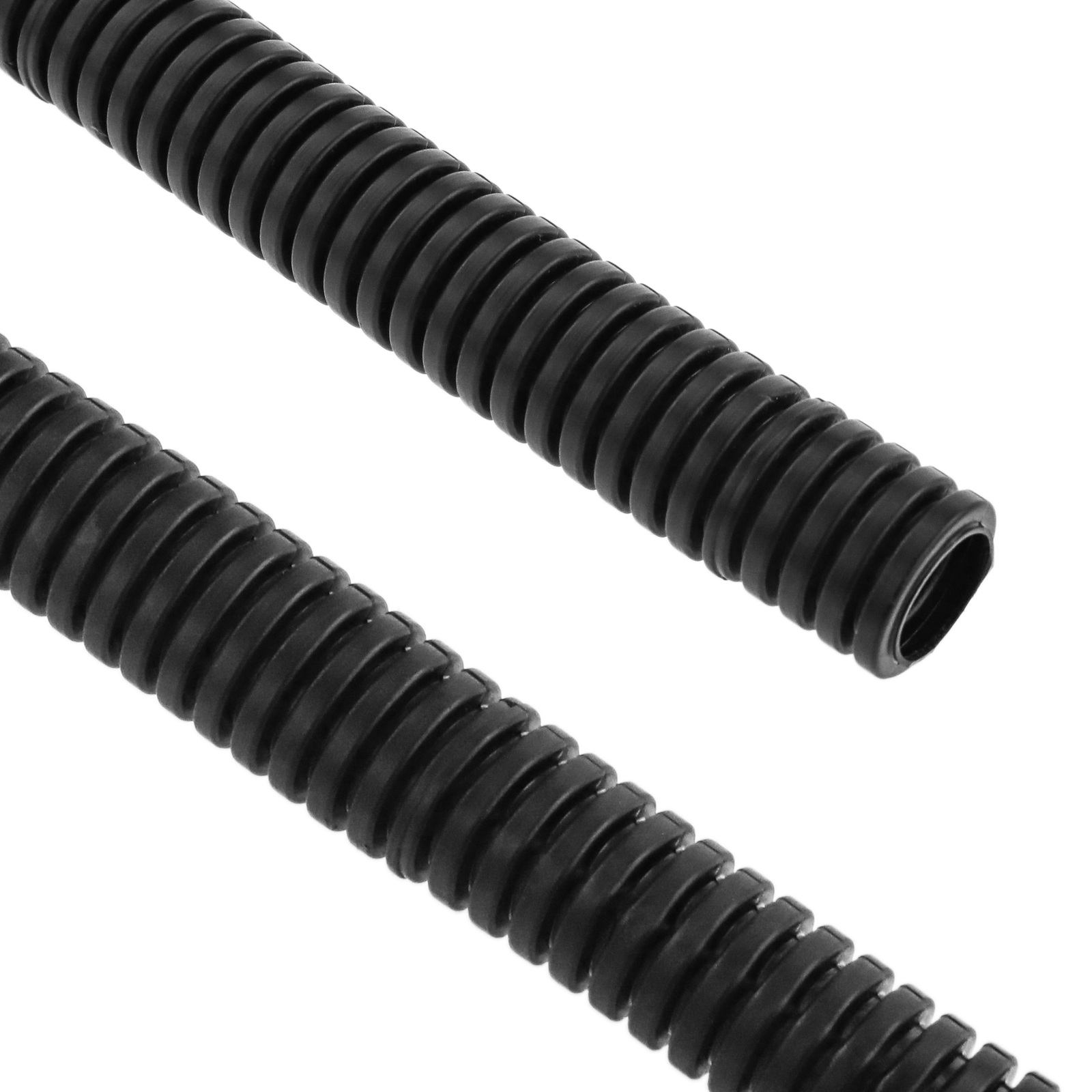 Outer corrugated pipe M-32 25 m black - Cablematic