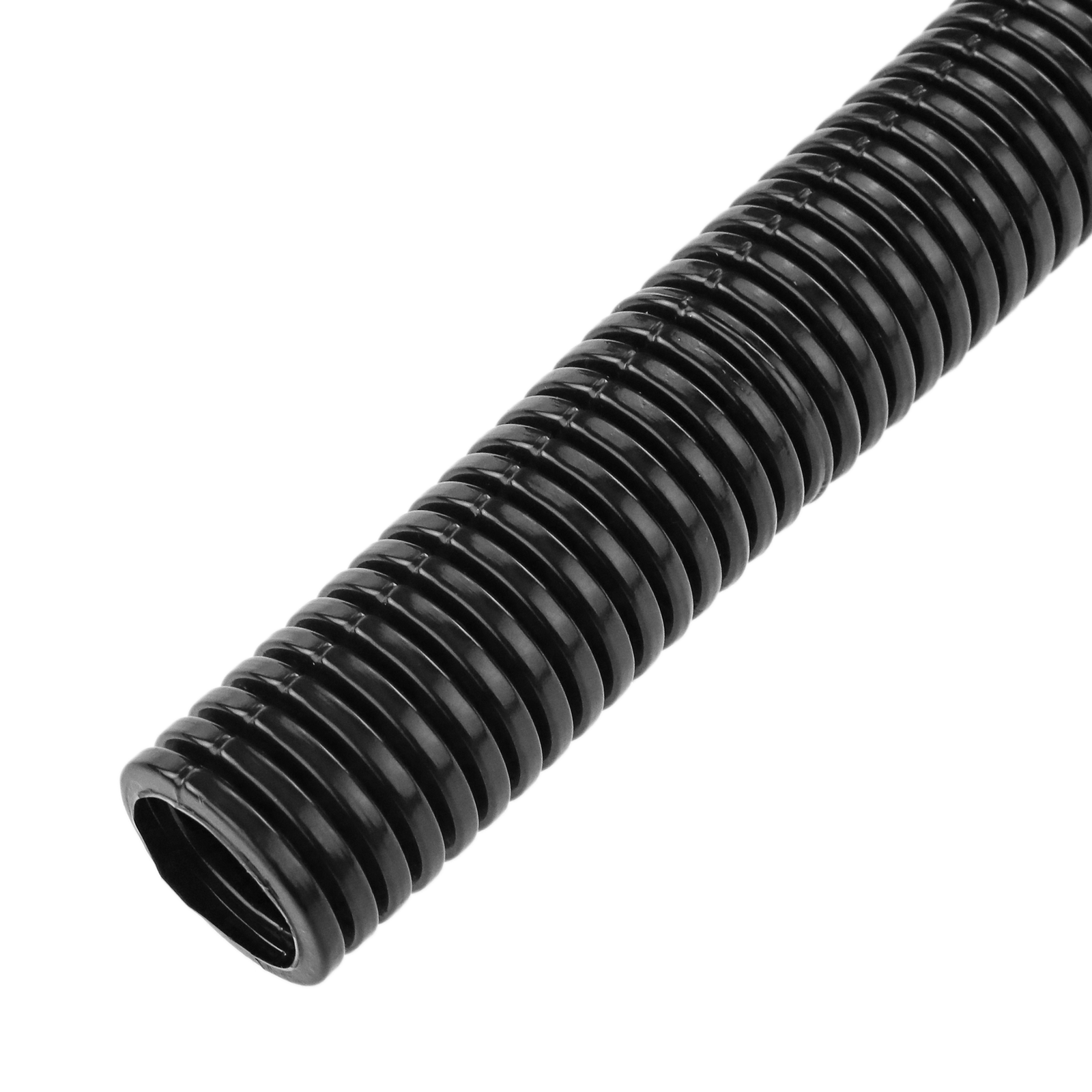  Tubo corrugado flexible de plástico negro de 0.276 in x 0.394  in de diámetro, 32.8 ft de largo (Tubería de conducto corrugado flexible de  plástico negro de 0.276 in x 0.394 in