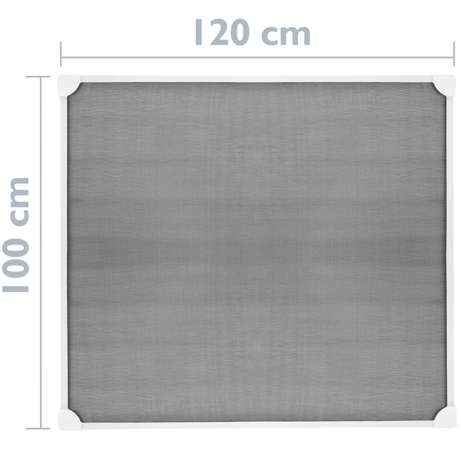 120 x 100 cm Insektenschutz, schneidbares magnetisches Fenster-Moskitonetz,  magnetischer Moskitonetz-Vorhang mit verstellbarem Rahmen, waschbar