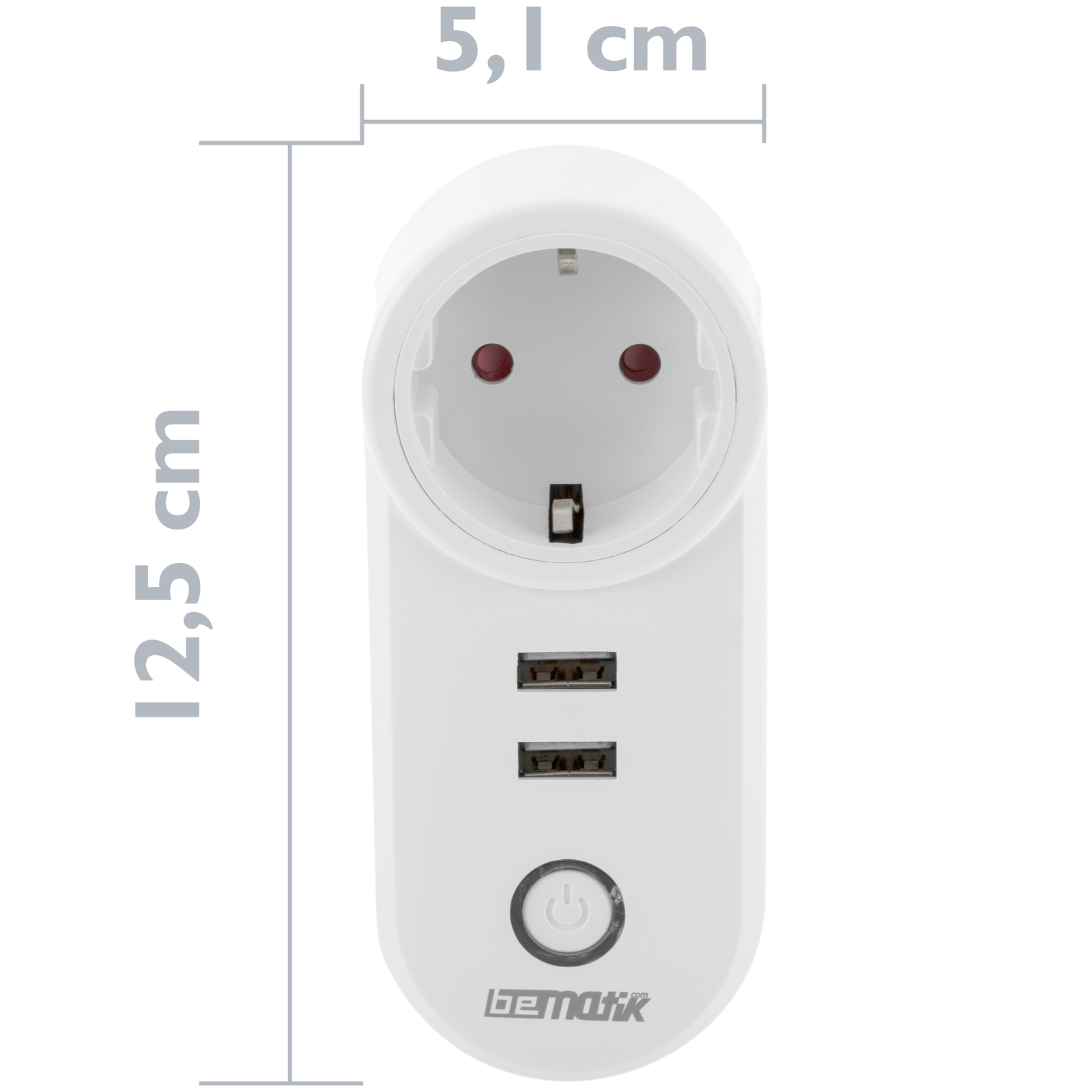 Smart Plugs by Homeflow – UK - Smart Plug with USB - WIFI Plug