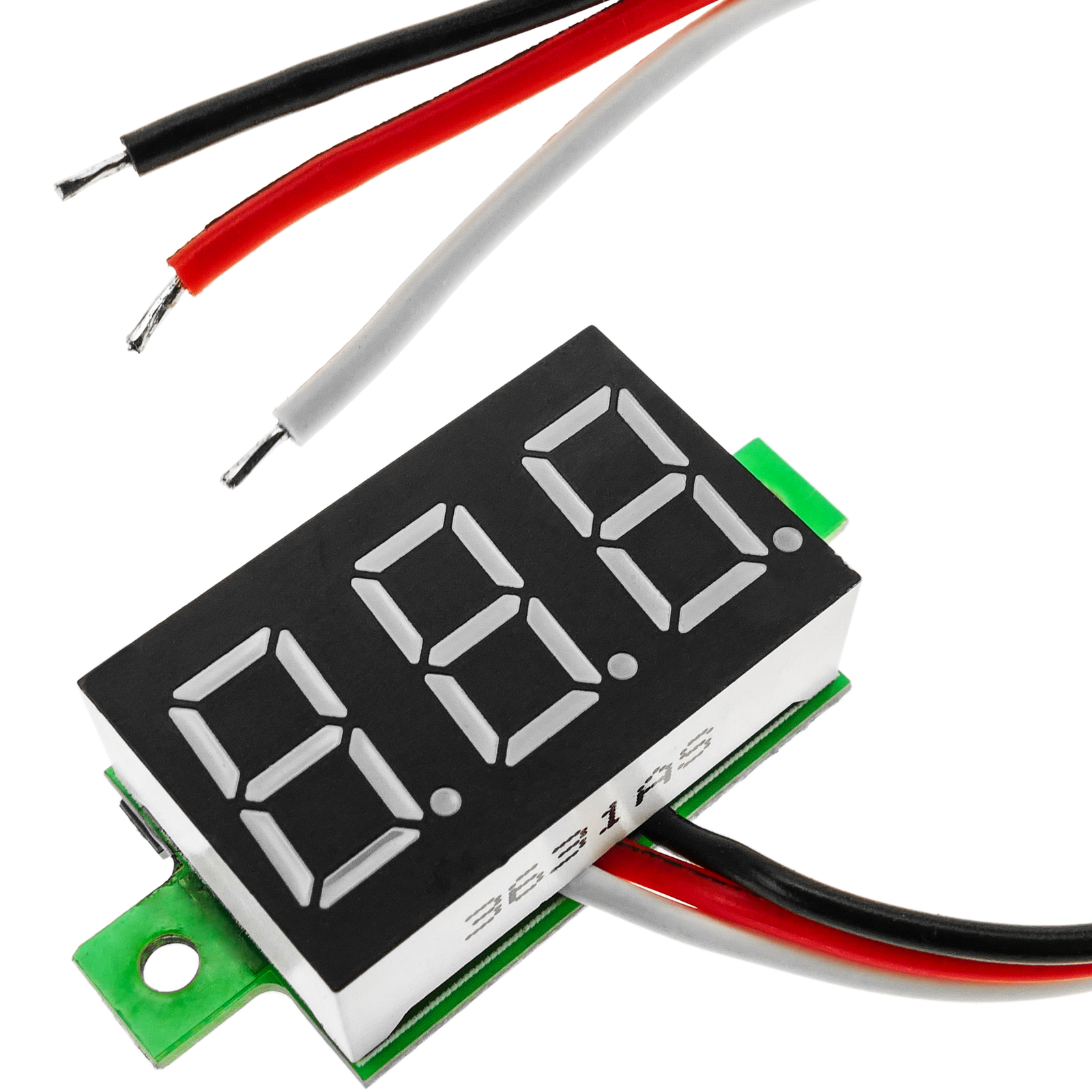 Affichage LCD à 3 chiffres double avec voltmètre 80-300VAC et ampèremètre  100-200A