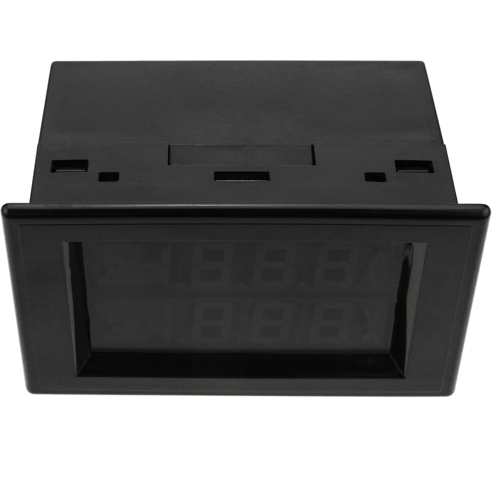 Écran LCD à 3 chiffres avec voltmètre 80-500V pour panneau noir 40x40x12mm