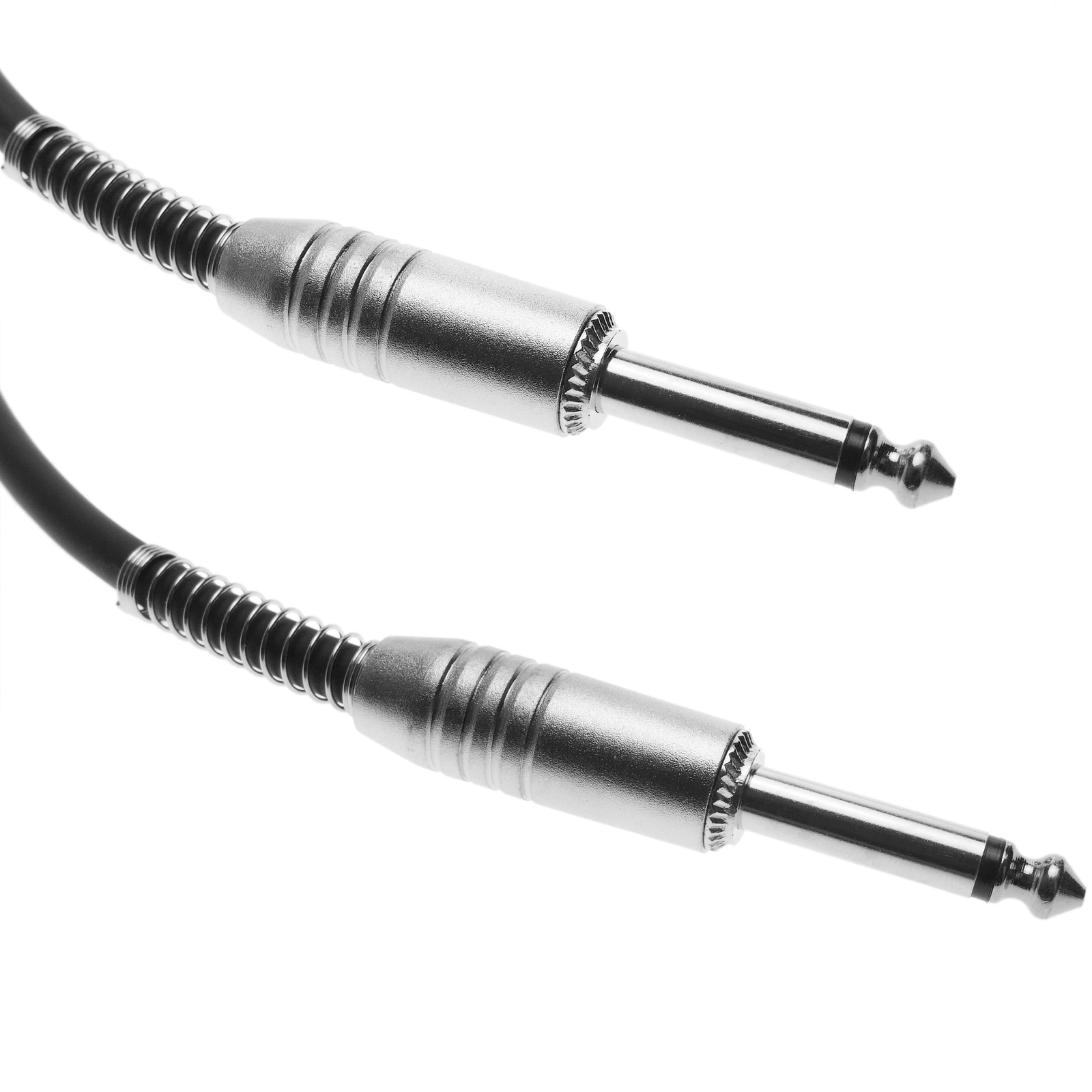 Cable audio micrófono mono jack 6.3mm M/M 5m