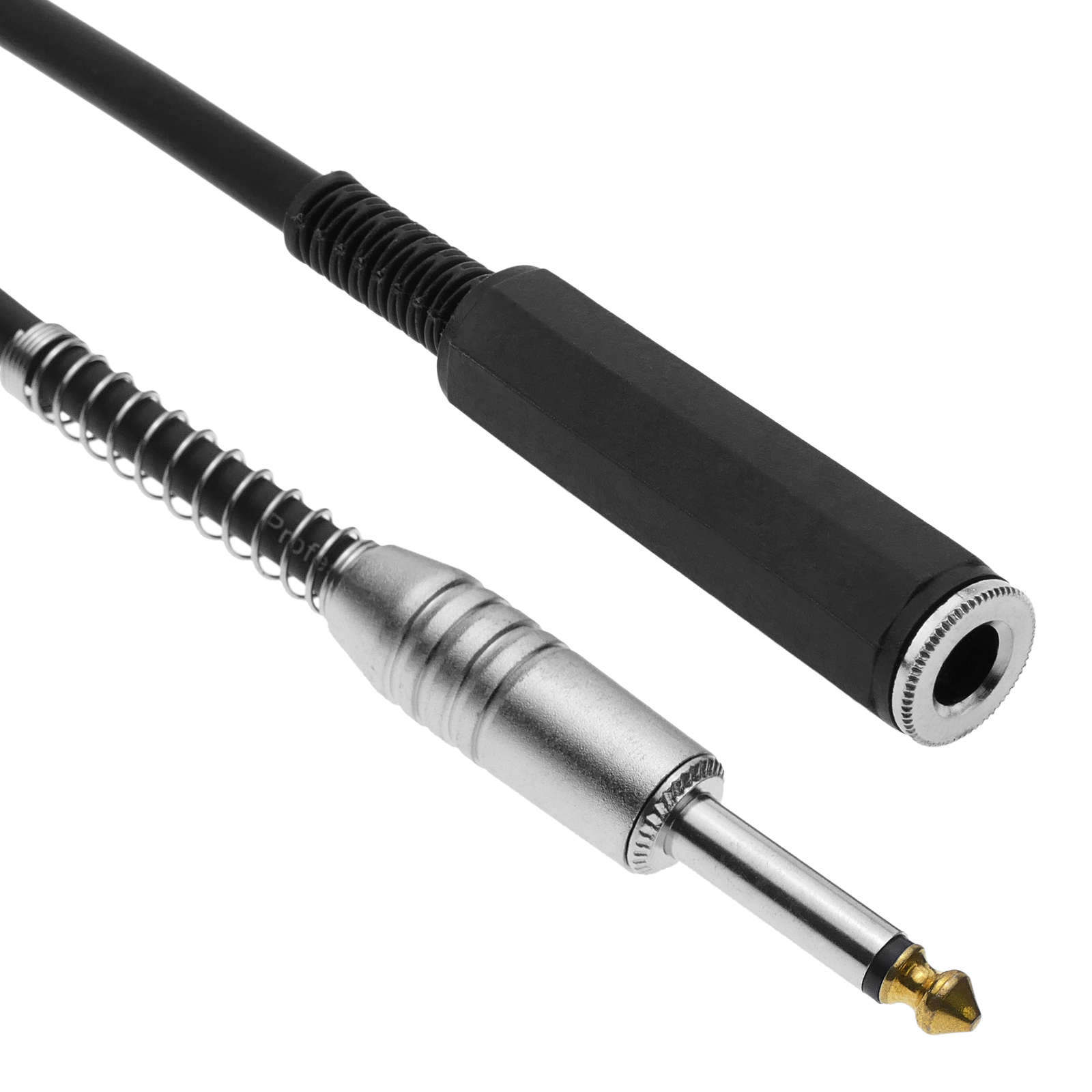 Cable Guitarra 3mtrs Jack 3.5 Mono/M a Jack 6.3 Mono/M