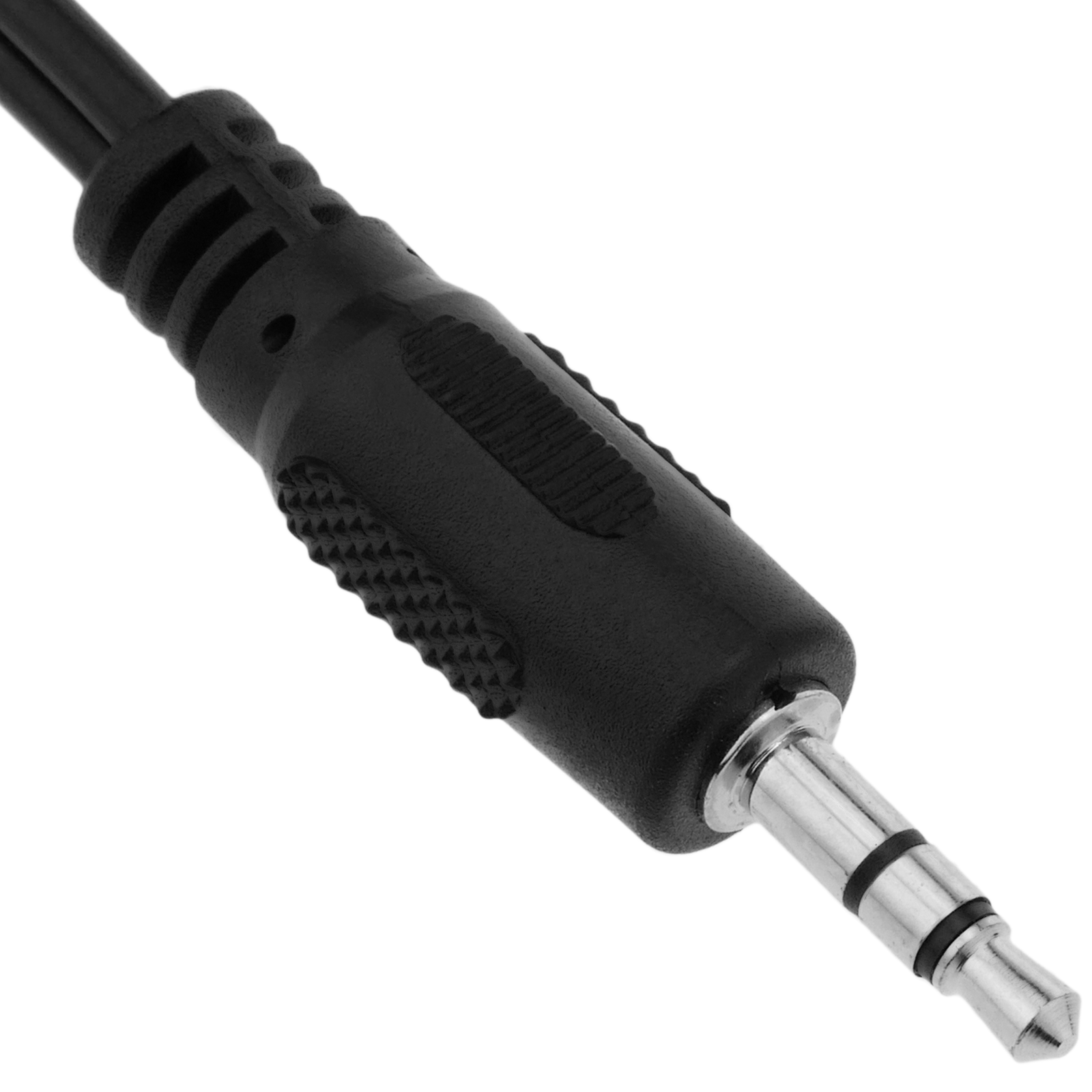Adaptador de audio estéreo duplicador minijack 3.5mm macho a 2 minijack  3.5mm hembra 10cm - Cablematic