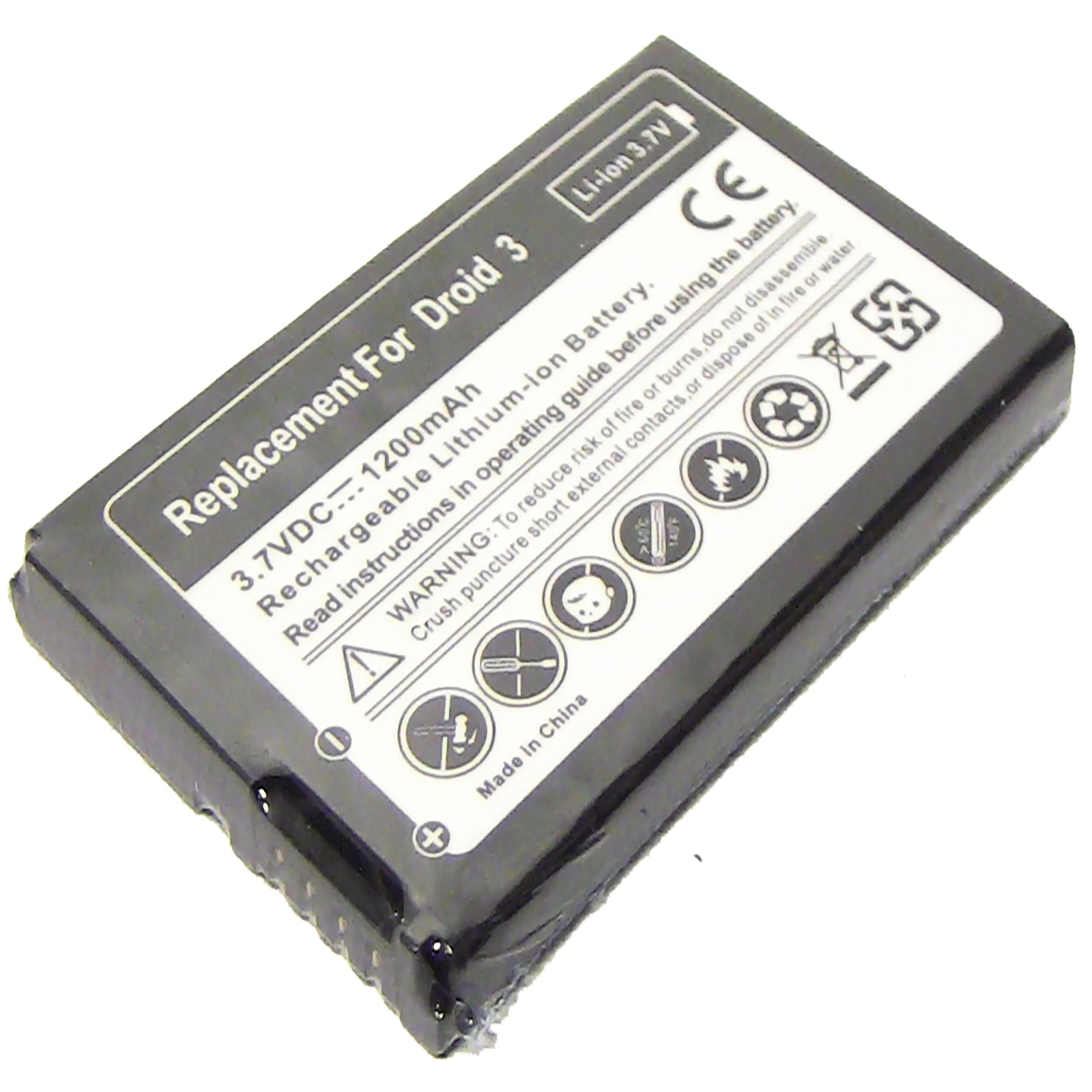 Battery compatible with Motorola XT882 Droid3 X862 - Cablematic