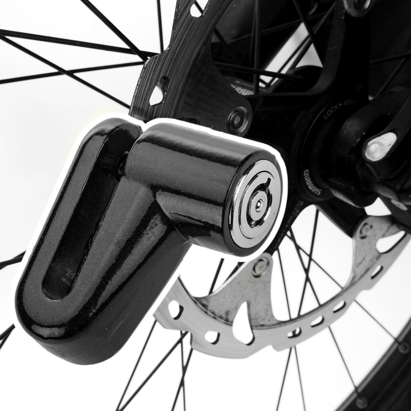 Motorcycle Bike Safety Anti-Theft Disc Brake Lock with Two Keys for Motorcycle Disc Brake Lock Road Bicycle Mountain Bike