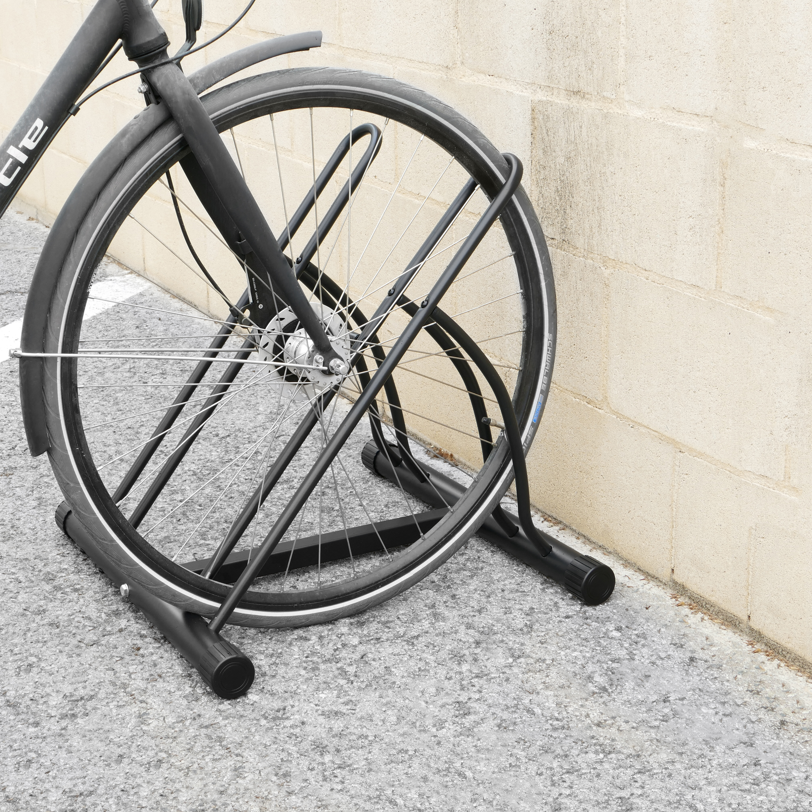 Râtelier 6 vélos Système range-vélo support pour bicyclette en acier  Fixation sol ou mur - Cablematic