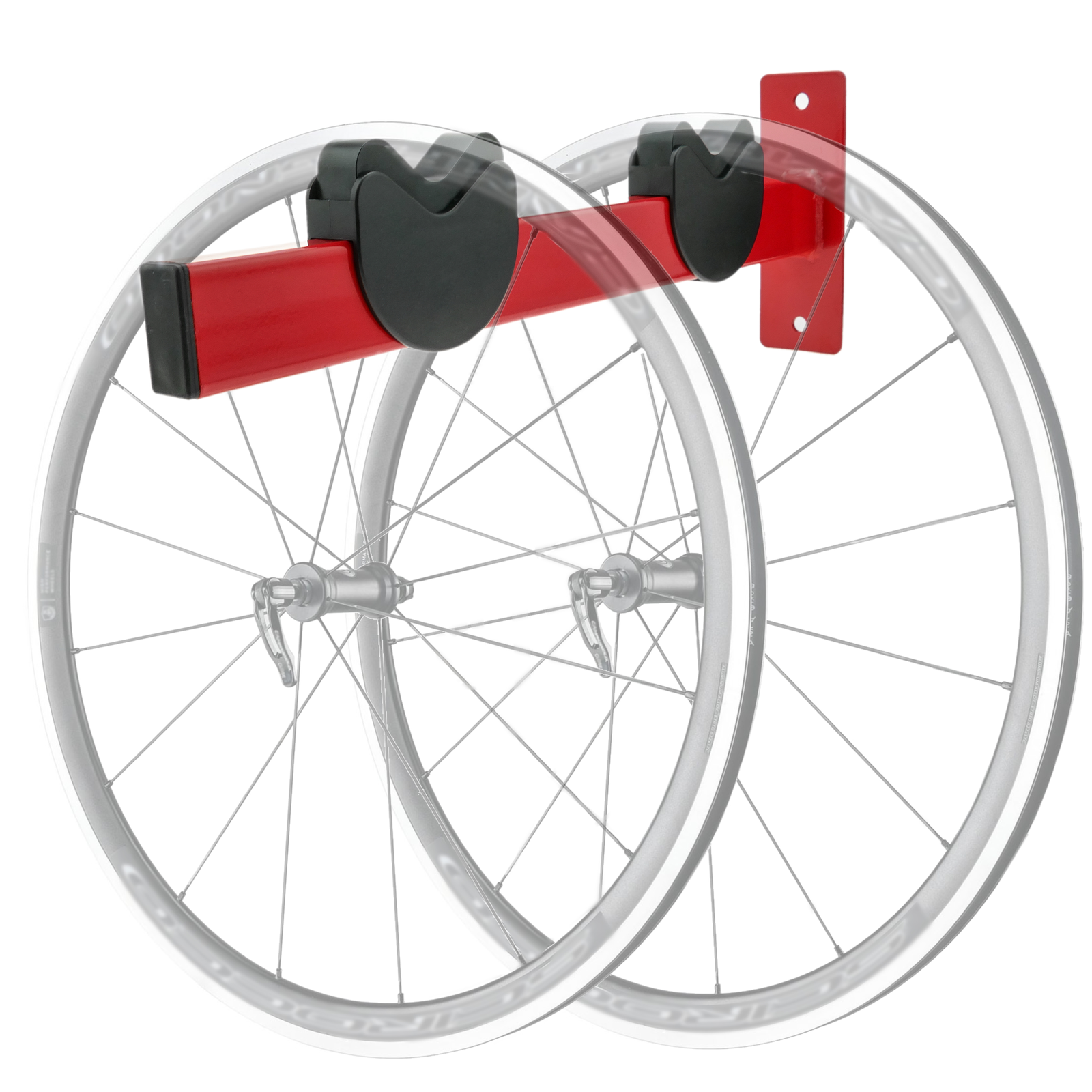 bike wall wheel mount