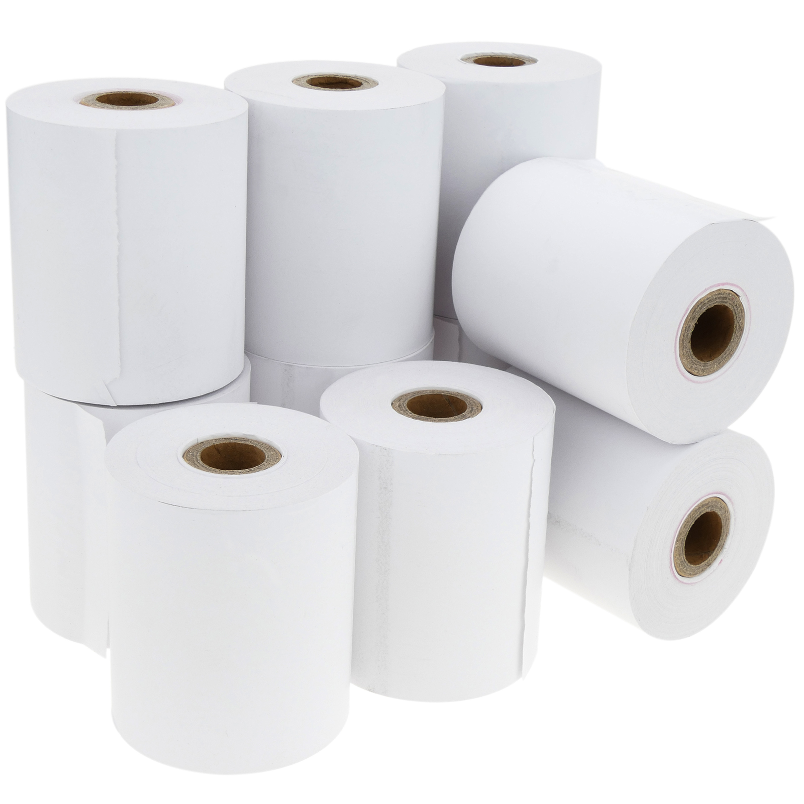 Rouleaux de papier de toilette 10 PCS 58mm 57mmx30mm 0.03mm-0.08mm dépaisseur du papier thermique. 