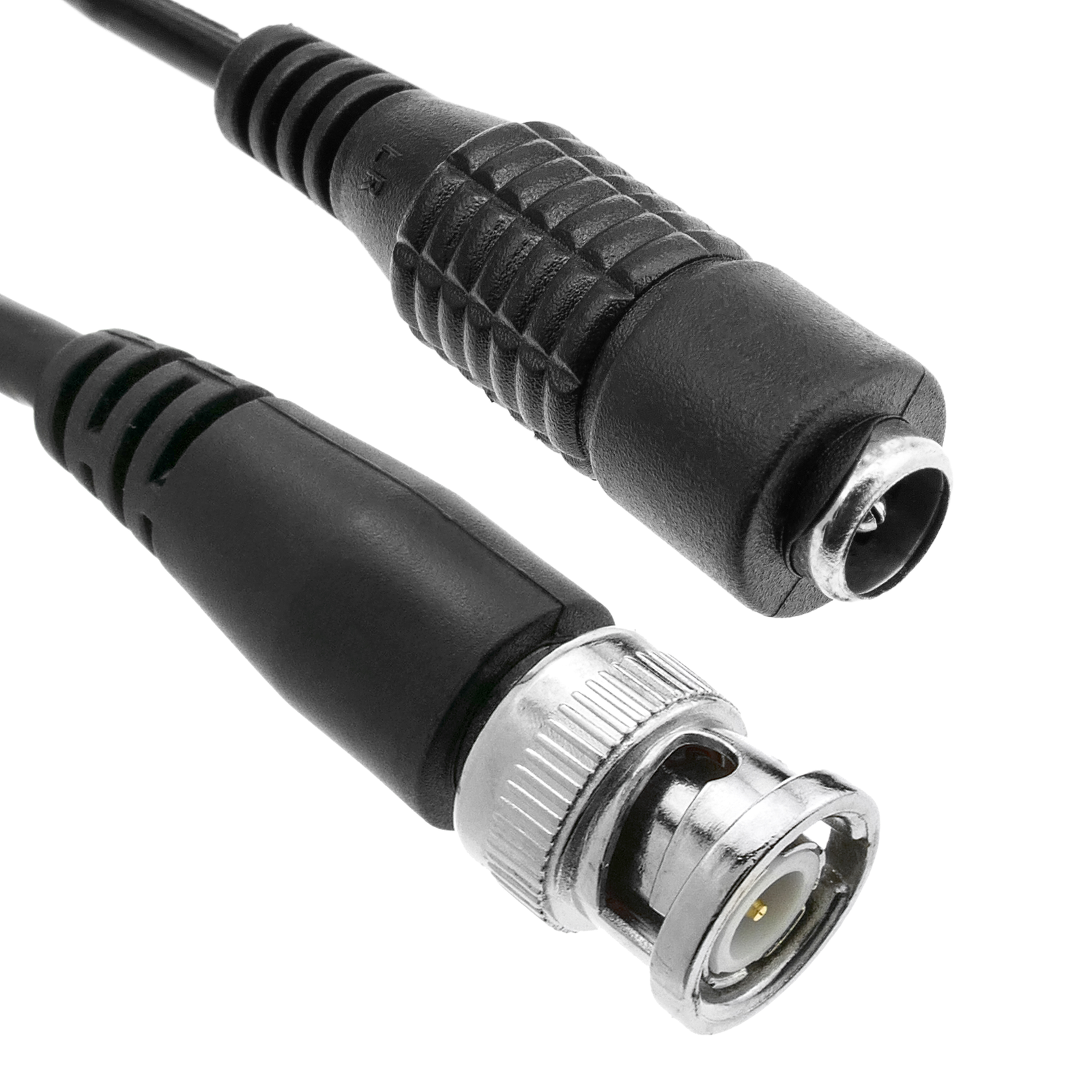 Composite video cable and power supply for CCTV camera 5m - Cablematic