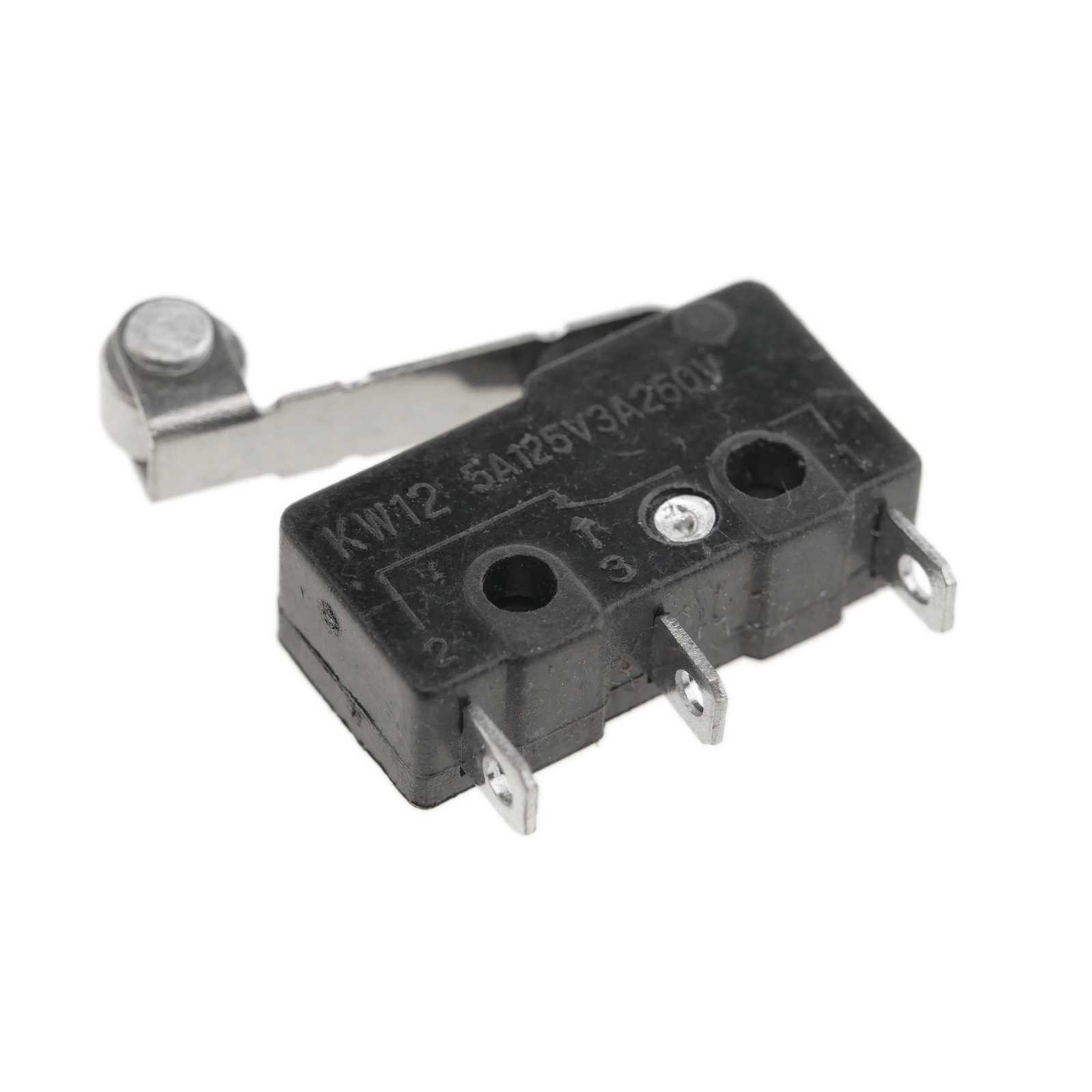 Microswitch NO NC 250V 16A micro-interrupteur à bouton 50g levier courbé