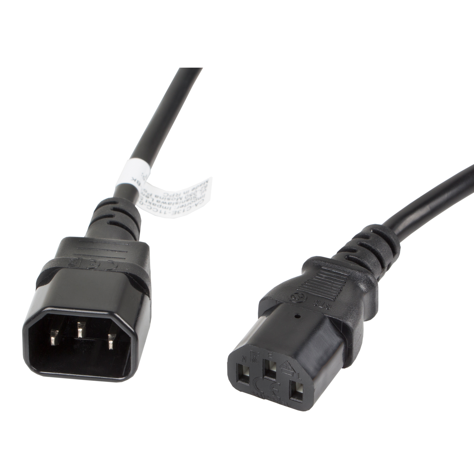 CABLE ALARGADERA DE CORRIENTE 10M BLANCA 3X1.5MM