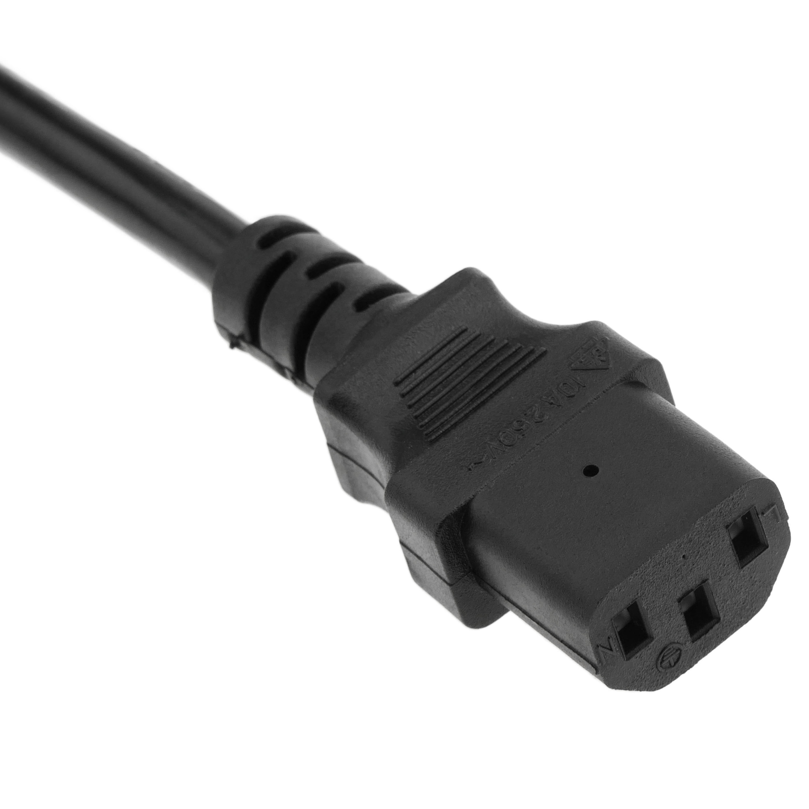 Cable de alimentación IEC-60320 C13-Acodado a C14 de 1.8m - Todo SAI