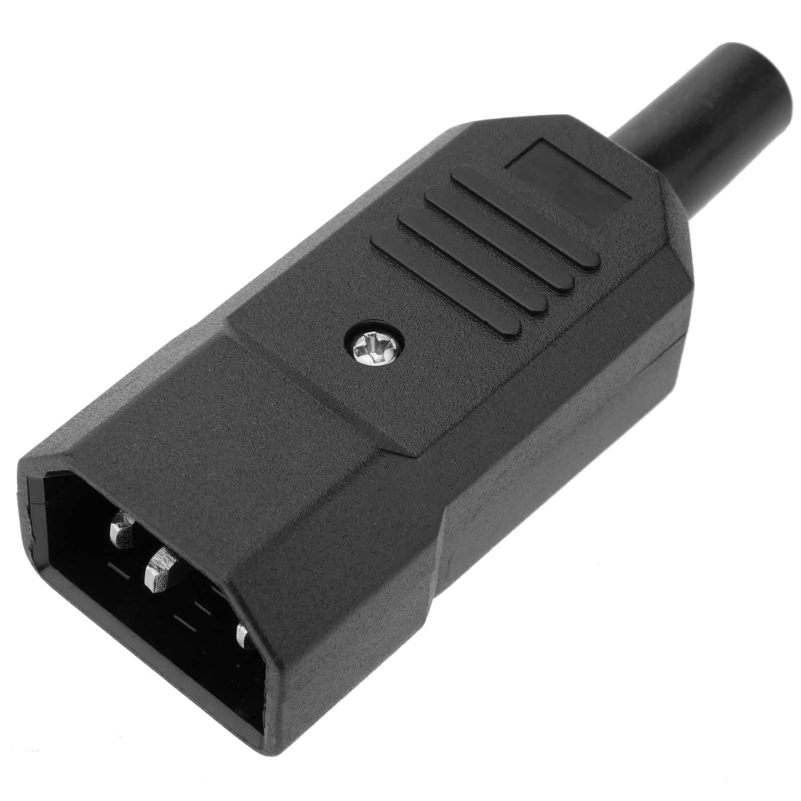 Conector hembra mechero de coche para soldar - Cablematic