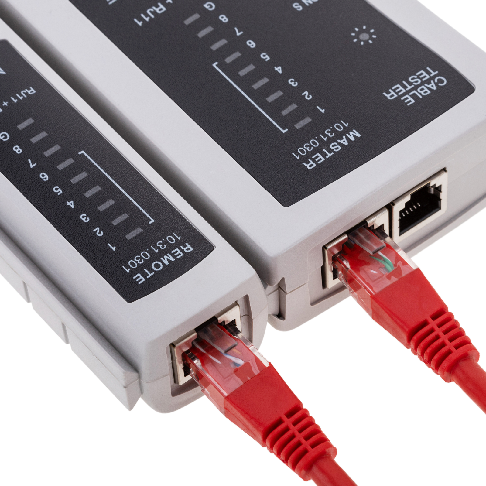 Comprobador de cables de red Rj45 y Rj11 sin batería Multiteck