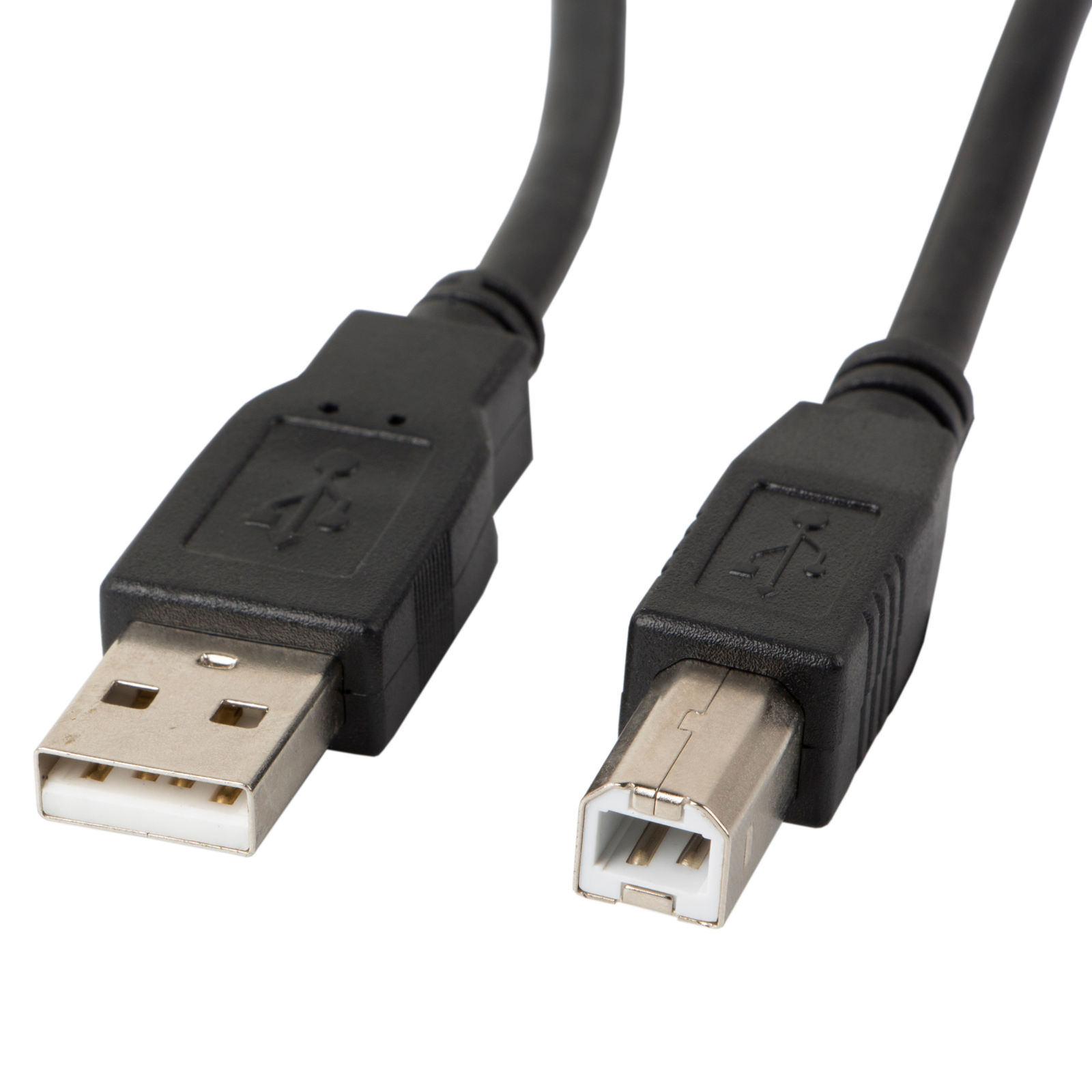 Lanberg printerkabel USB A male naar USB B male 5 m CA-USBA-10CC-0050-BK