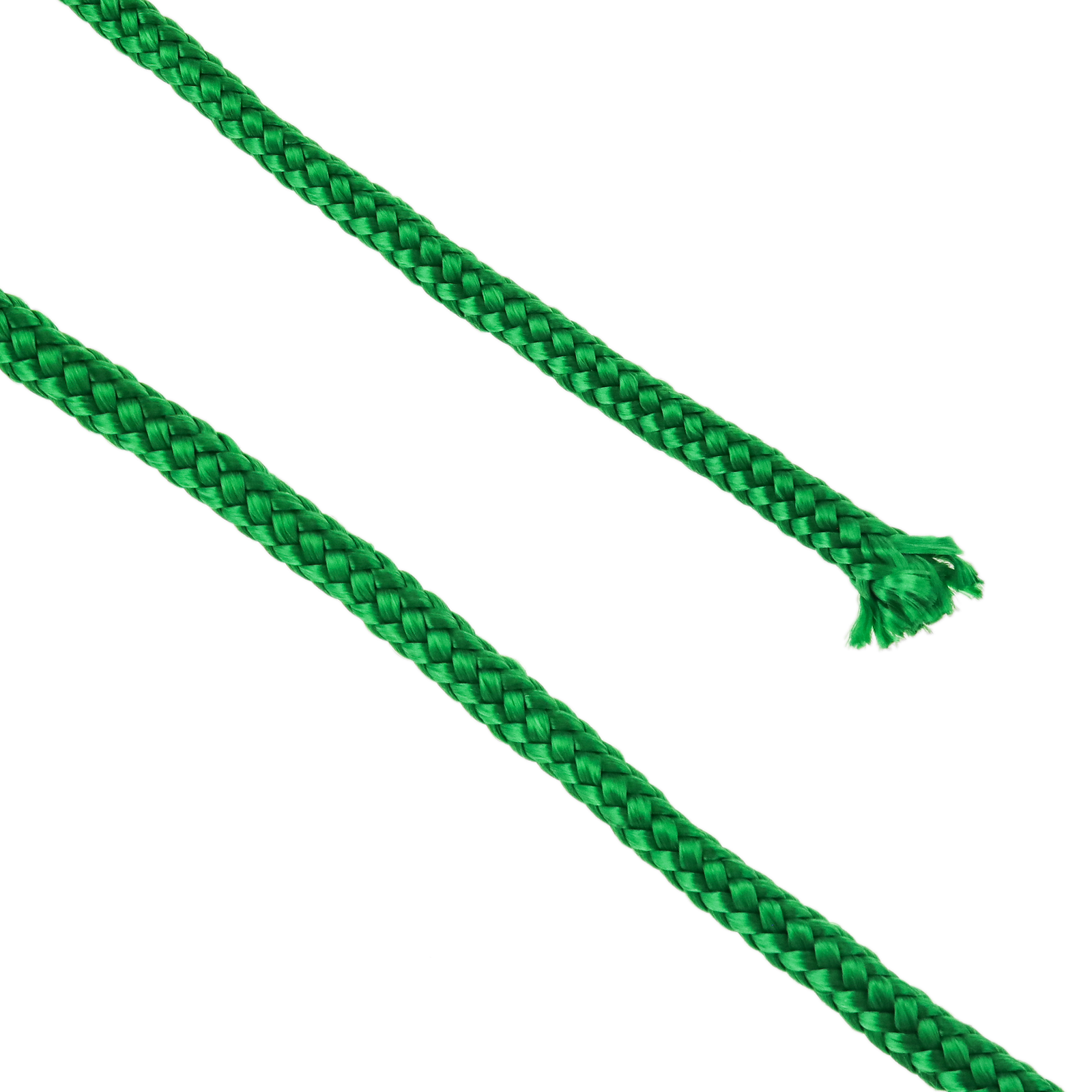 Corde tressée en nylon 100 m x 3 mm blanche - Cablematic