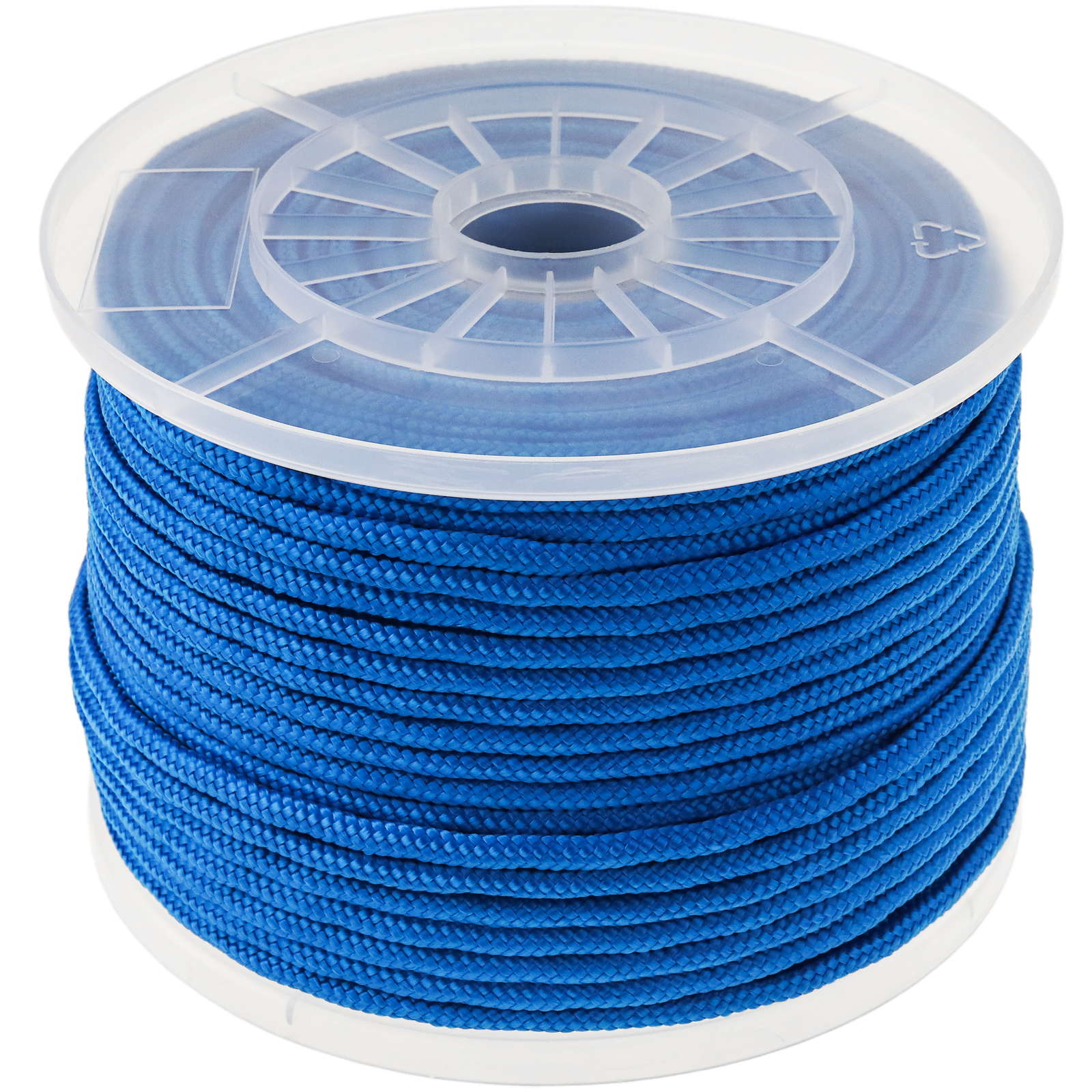 Cuerda de tendedero de PVC con núcleo de alambre 30 m x 3 mm verde -  Cablematic