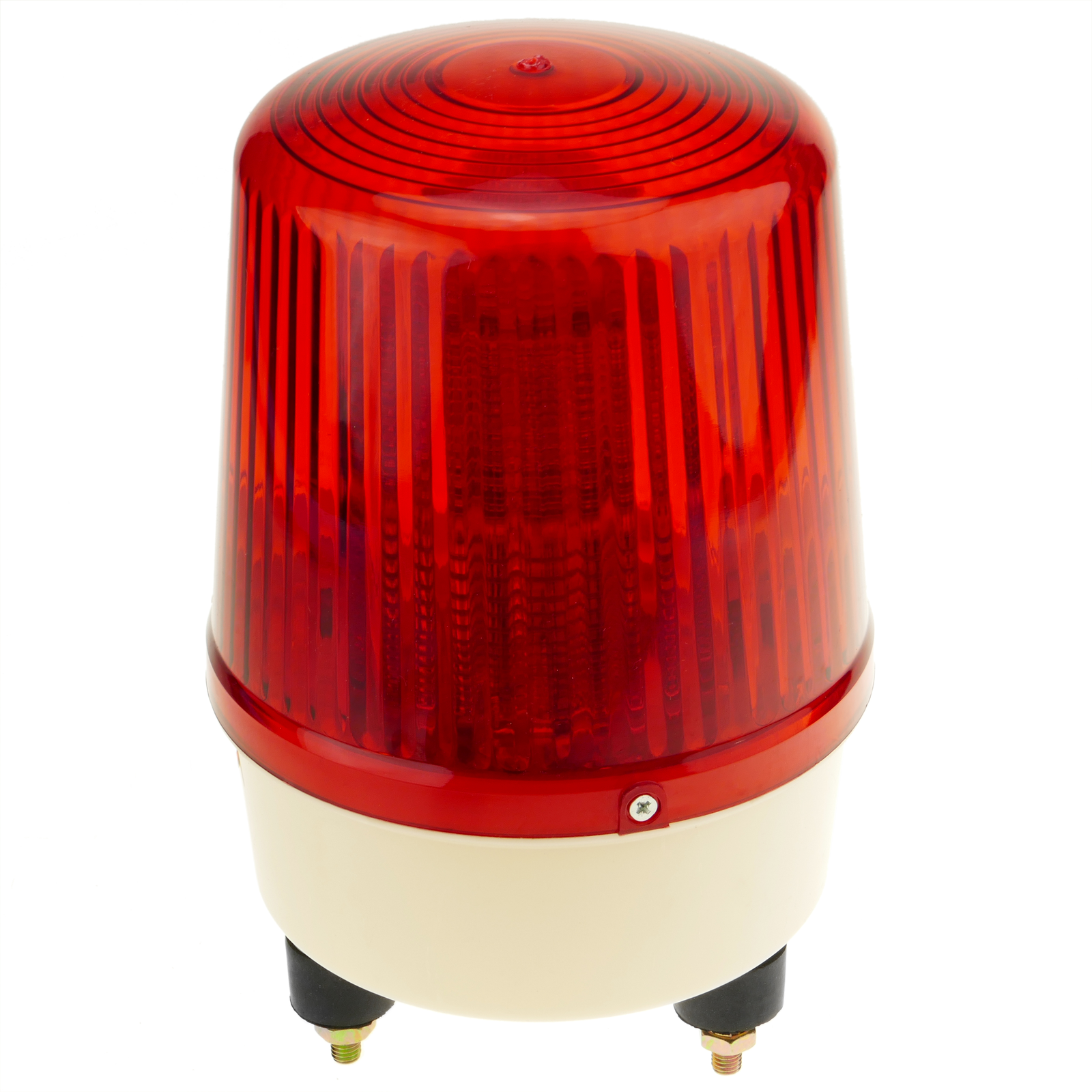 Sirena LED rossa 160 mm con effetto rotazione - Cablematic