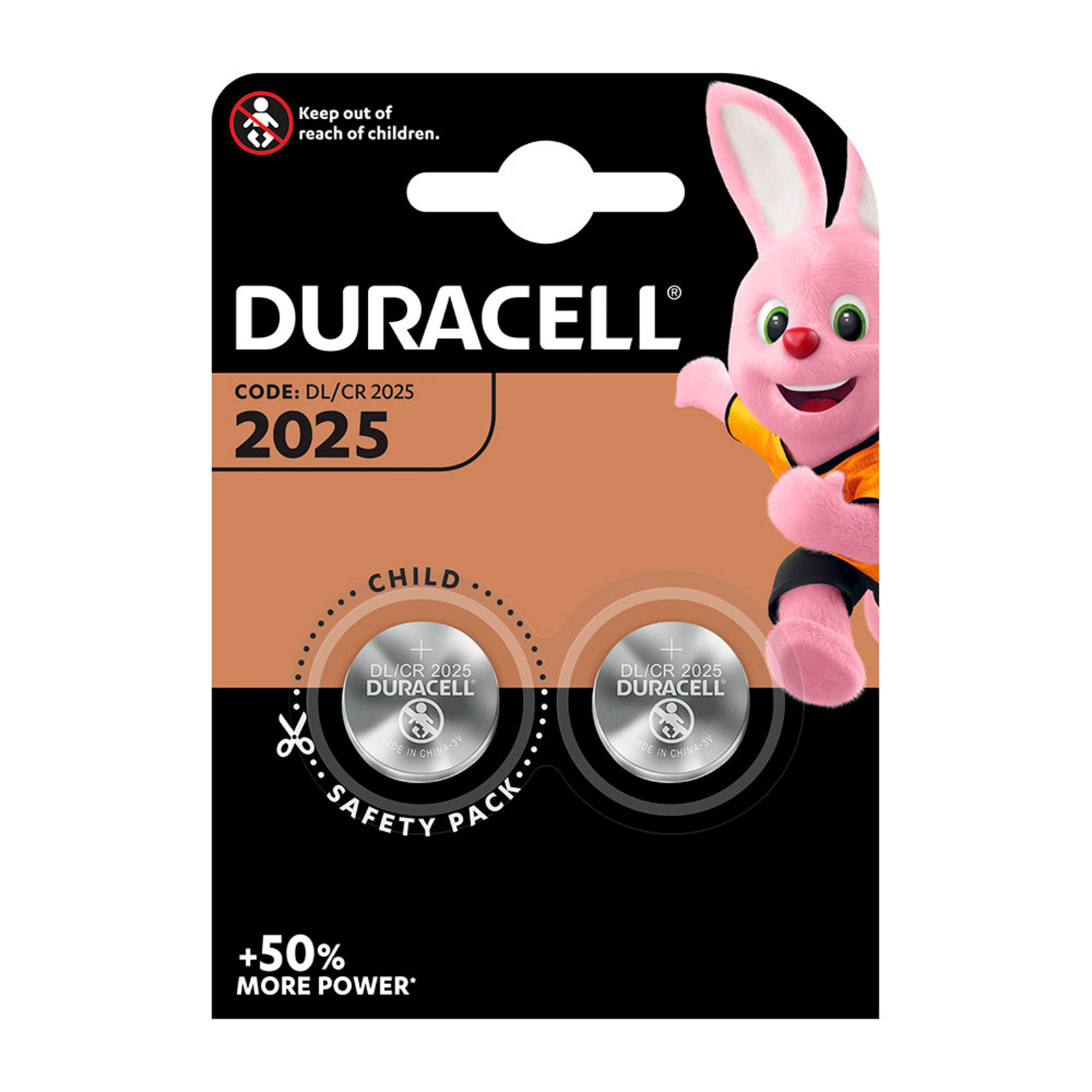 Piles DURACELL LR20 - D - M3 - Blister x2 - Alcaline - 1.5V