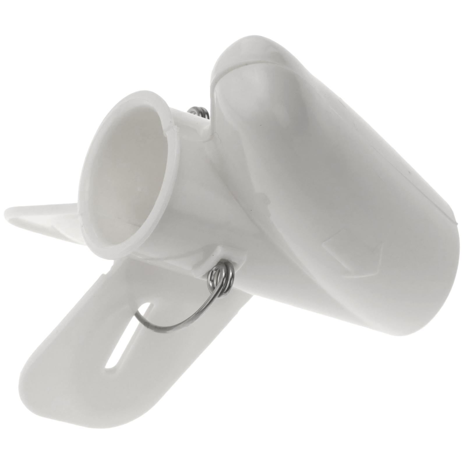 Câble Rangement. Tube organisateur blanc avec clip de 20-25 mm longueur 2,5  m - Cablematic