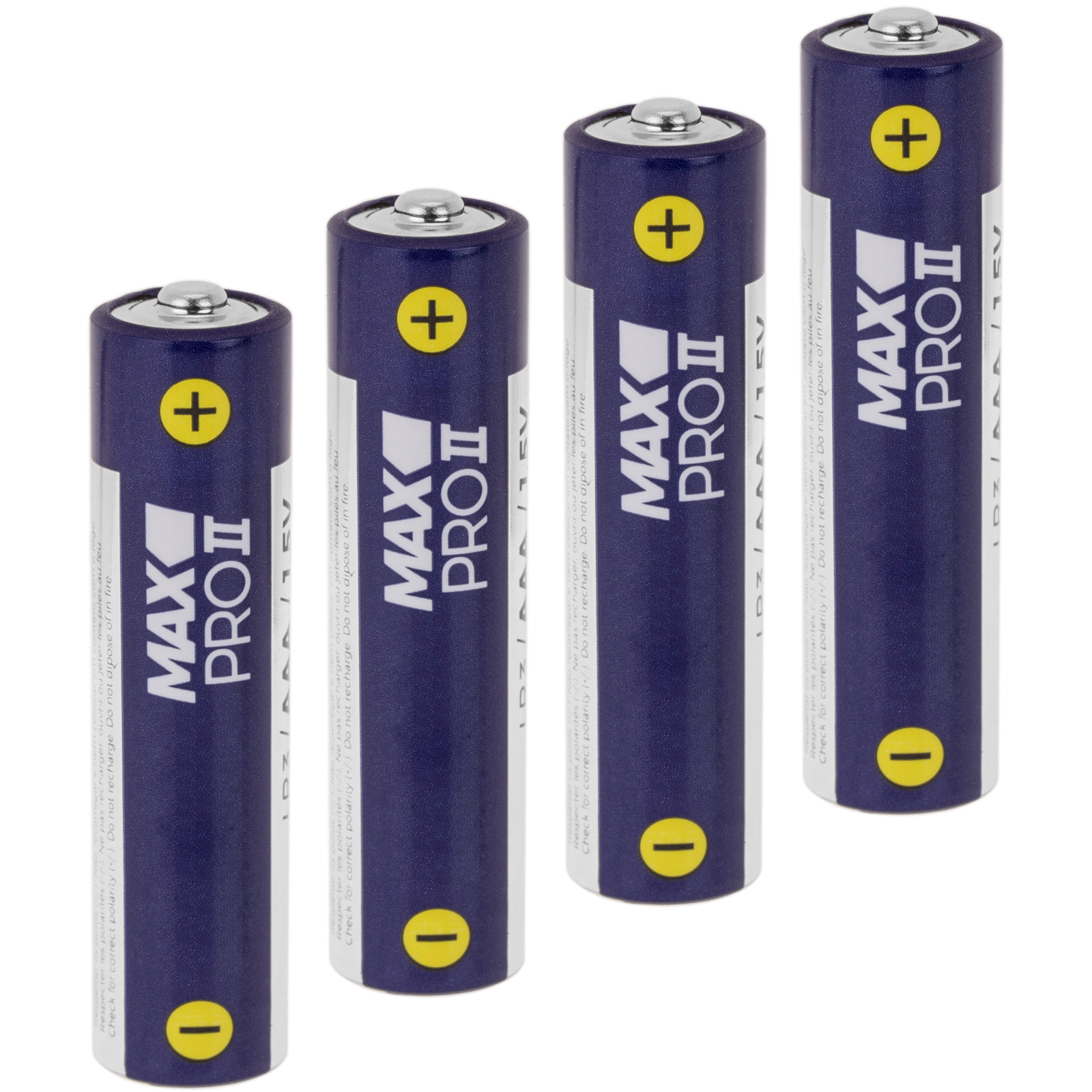 LR03 1.5V AAA Alkaline Battery 4 units - Cablematic