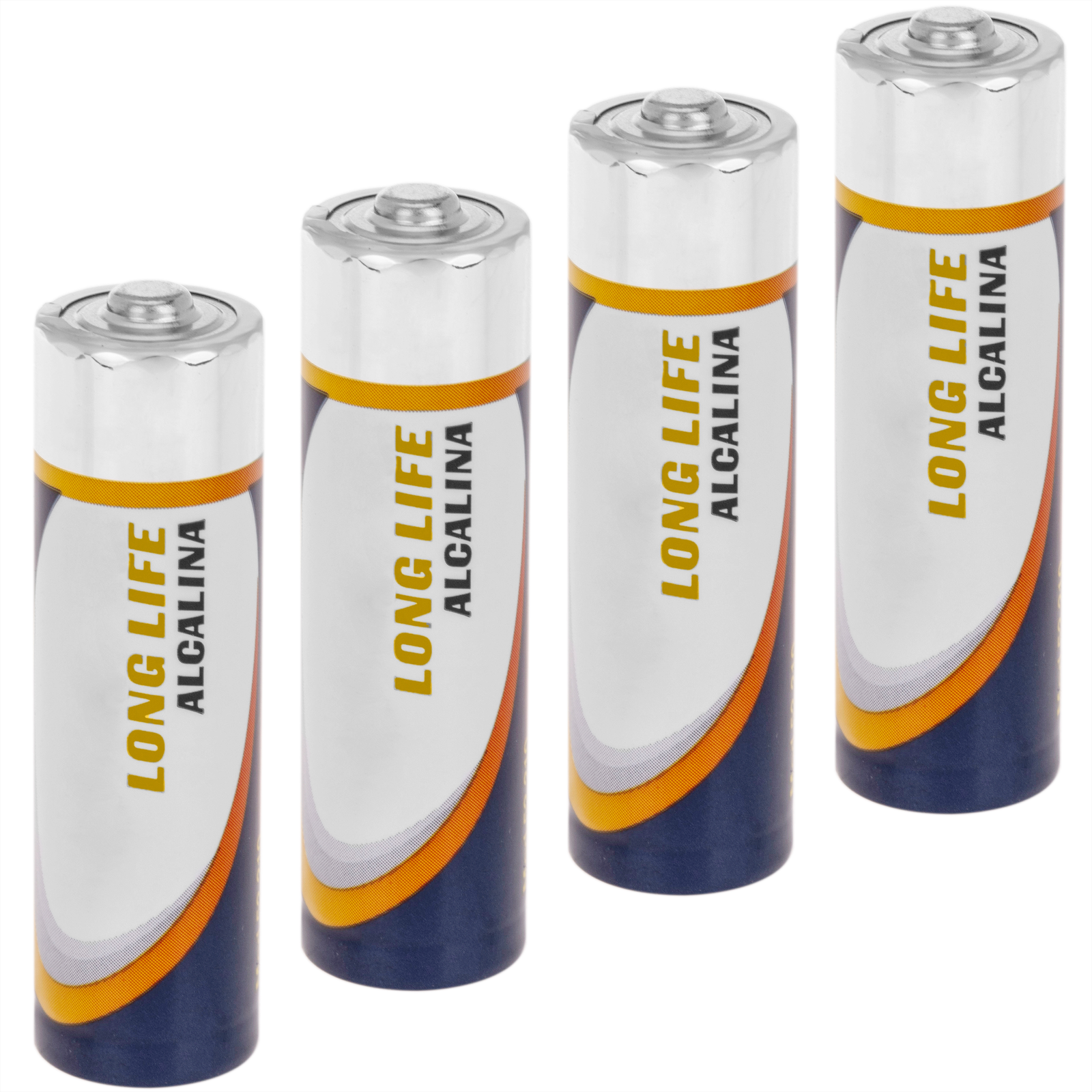 LR6 AA 1.5V alkaline battery 4 units - Cablematic