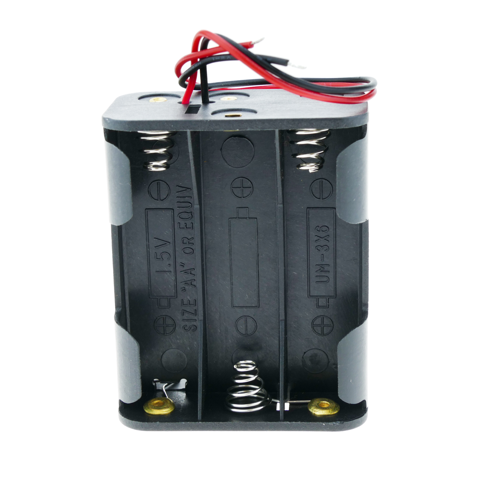 compartiment de batterie avec droit connecteur 1 pile 9V 6LF22 - Cablematic