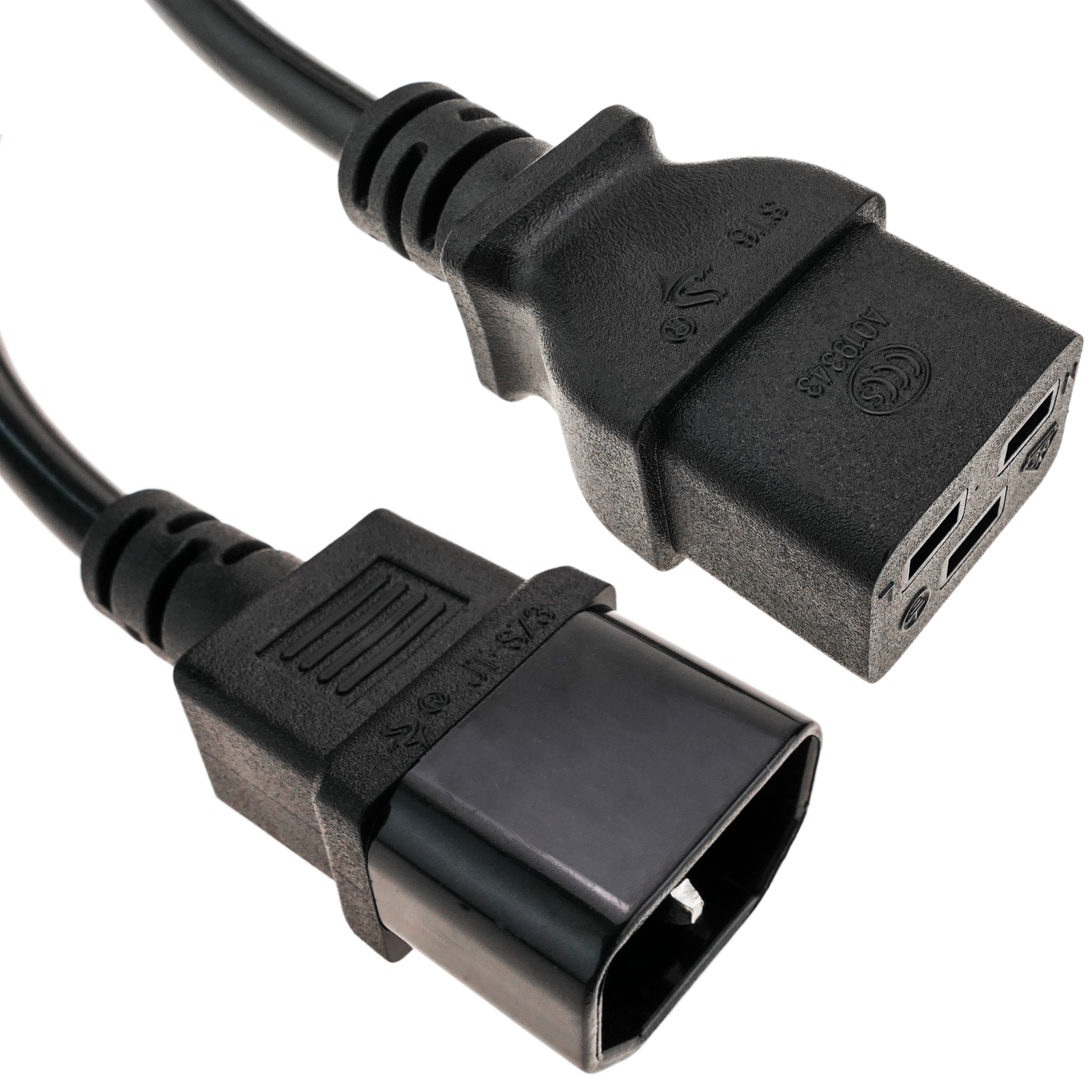 FSKE® 1.5M Cable Alimentation PC Tripolaire CEE7 Schuko vers IEC