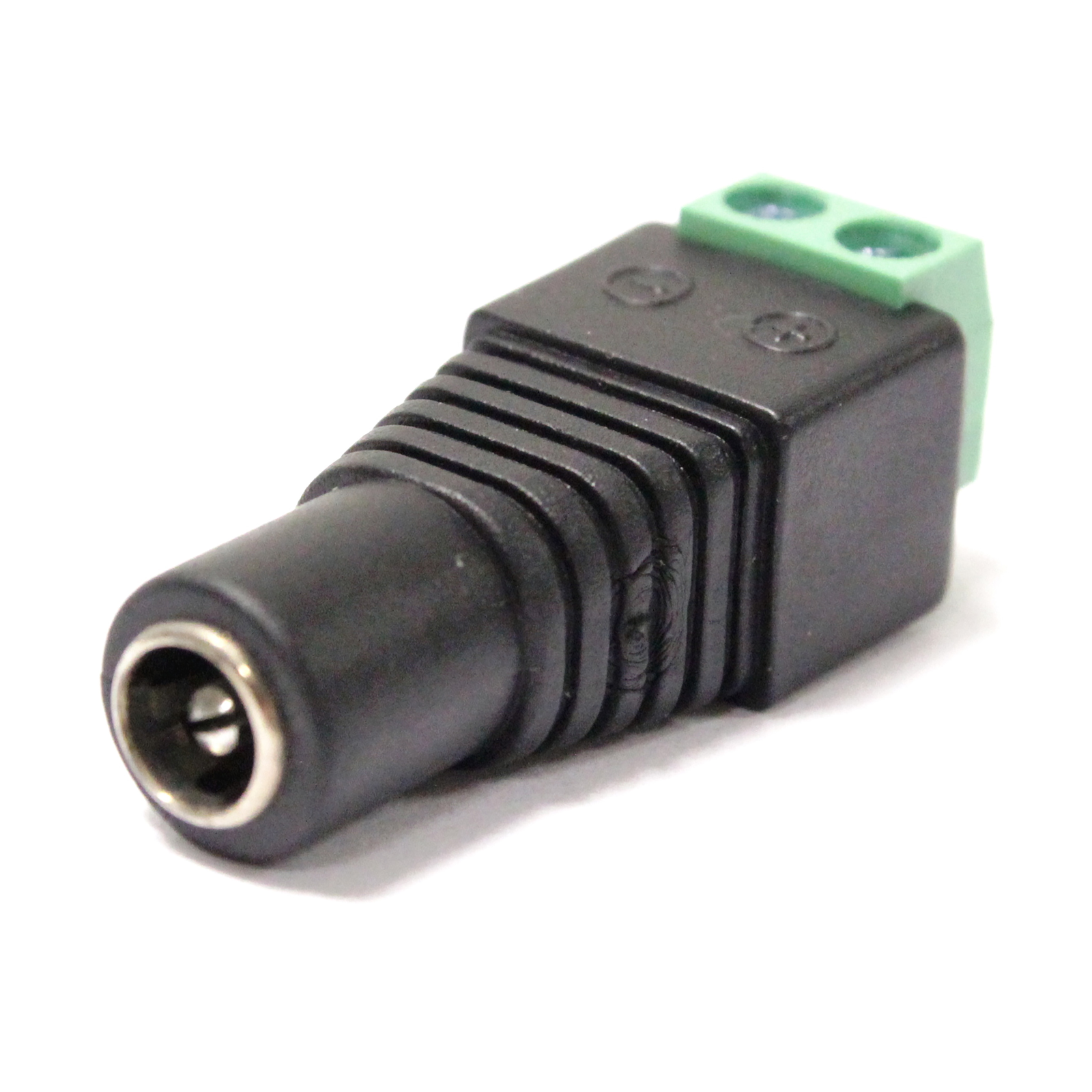 Adaptateur DC-Jack à bornier à 2 broches femelle - Cablematic