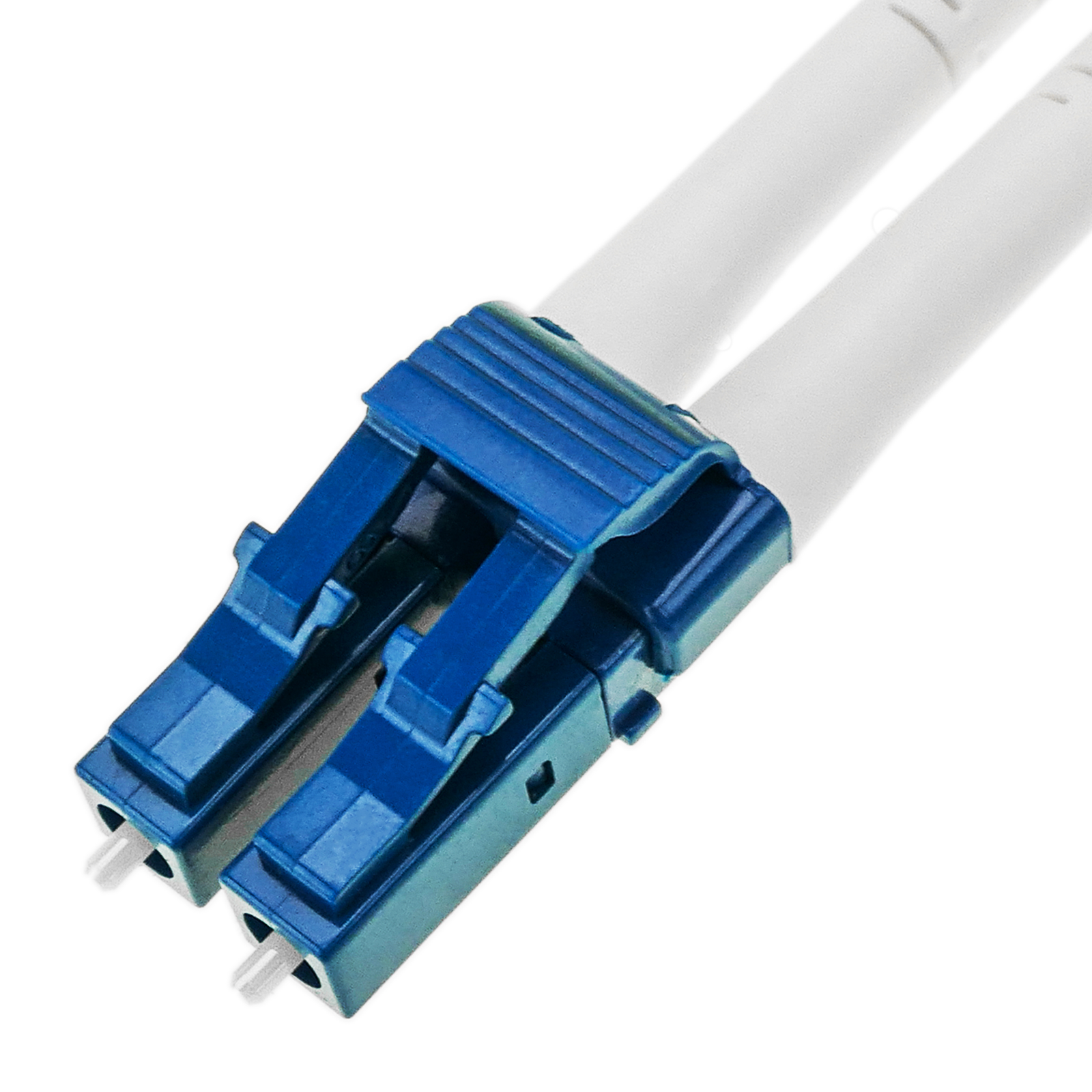 Adaptateur à Fibre Optique LC-PC Duplex Monomode à Bride Bleu