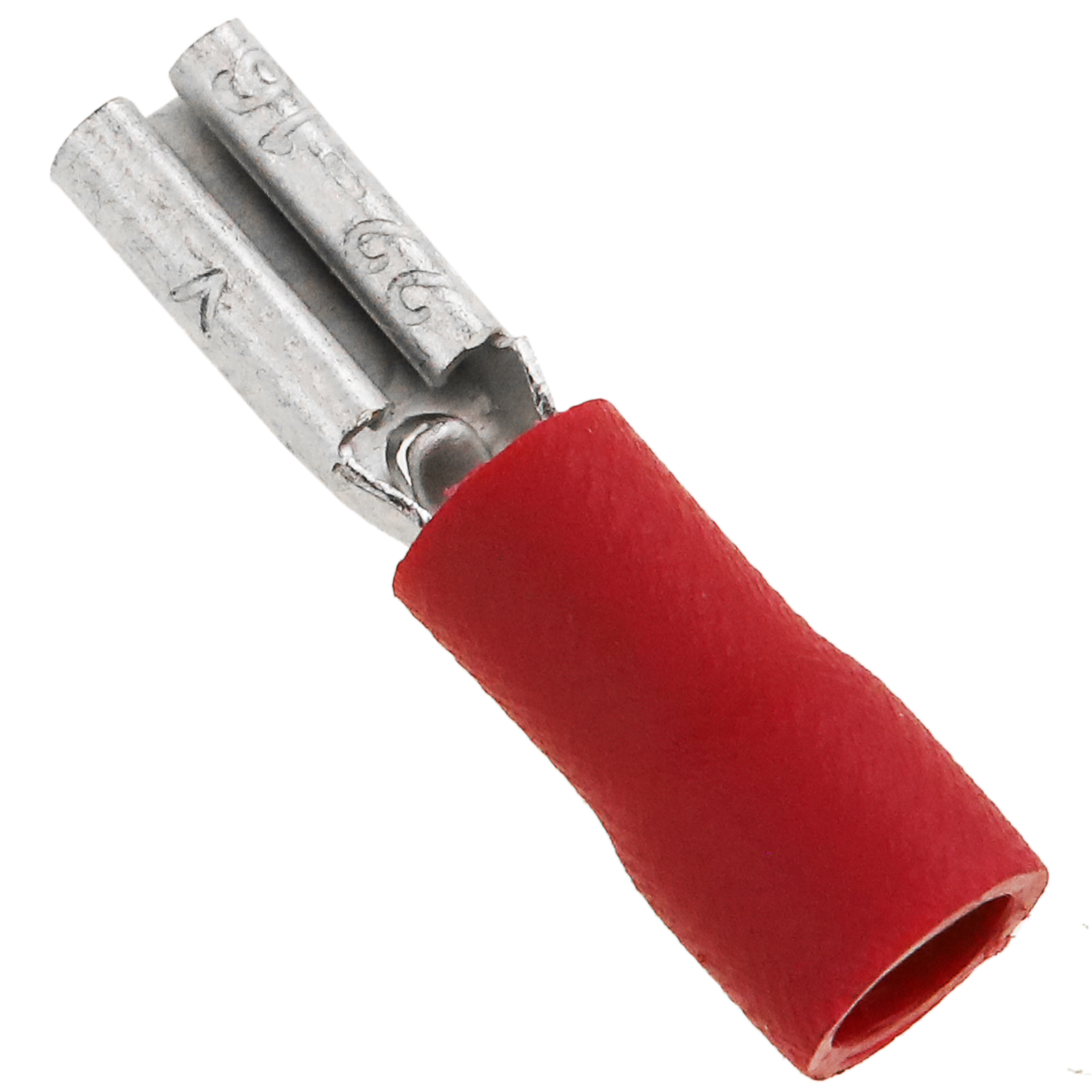 Terminale Faston Femmina 2,8 mm rosso Confezione da 100 unità - Cablematic