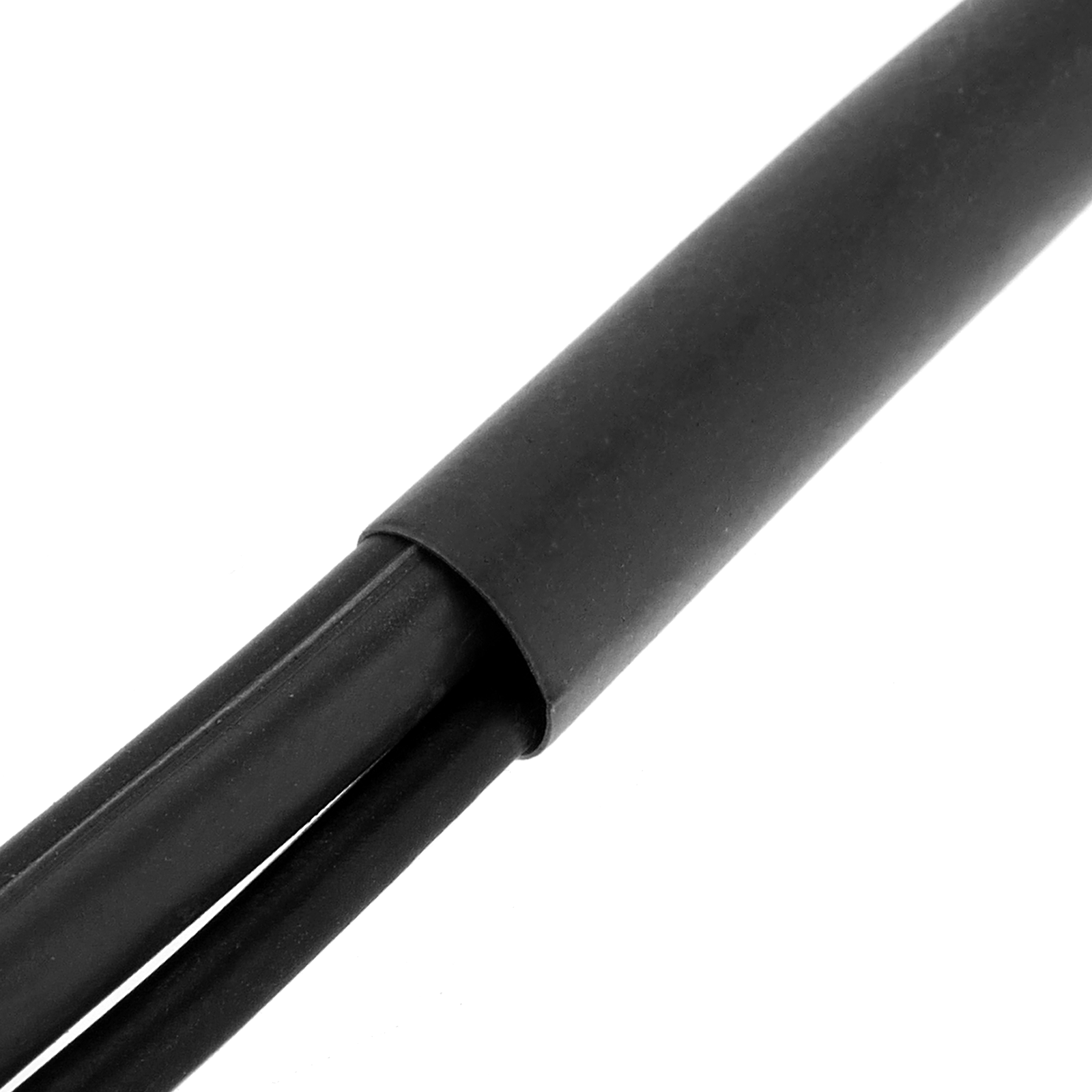 Tubo termoretráctil negro de 9,5mm en bobina de 3m - Cablematic