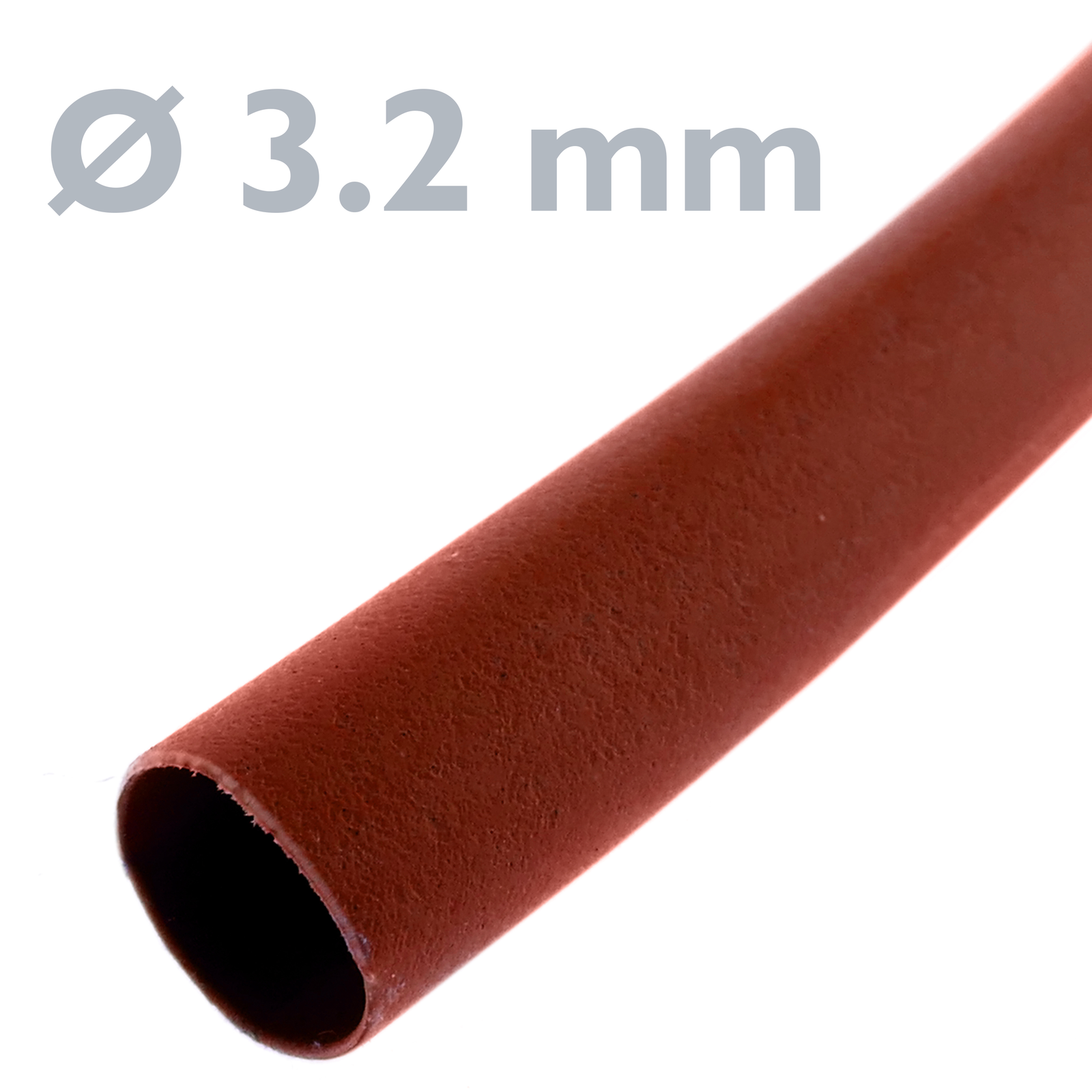 Tubo termoretráctil transparente de 4,8mm en bobina de 3m - Cablematic