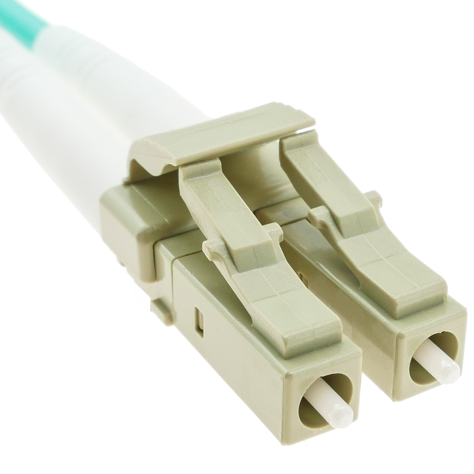 Cable de fibra óptica OM4 para router de ST a ST multimodo dúplex  50µm/125µm, 15m