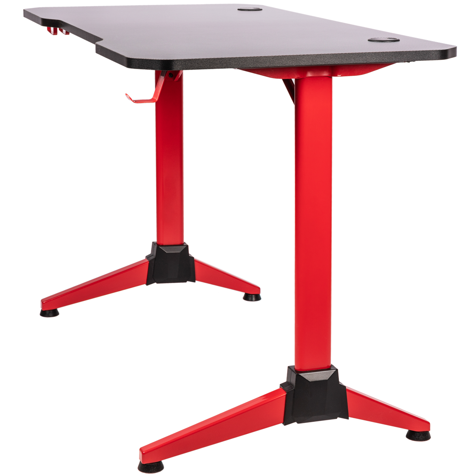 Mesa Metálica ADEC Gamer 120x160 cm - Rojo